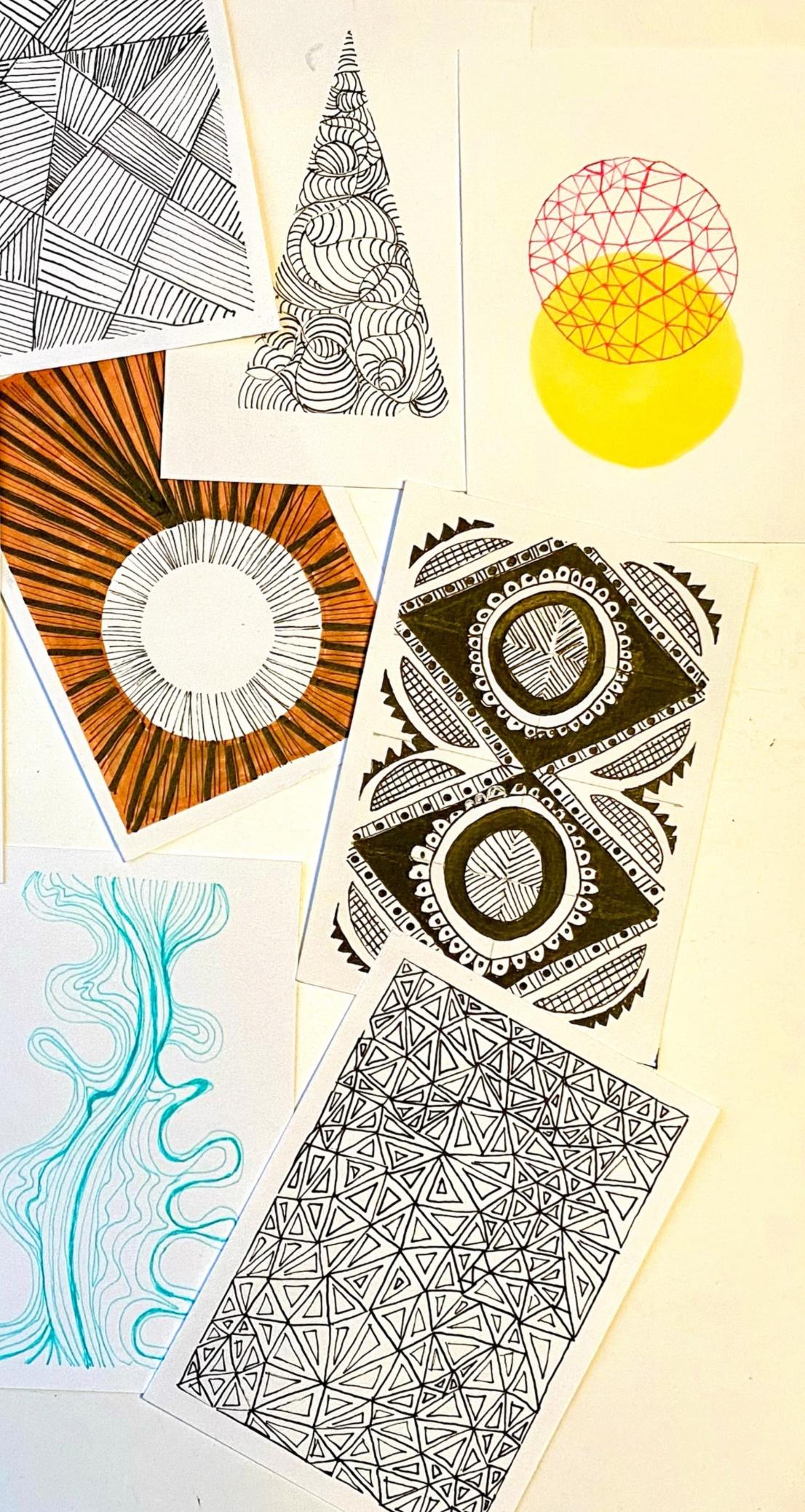 Mindful drawing - image 3 - student project