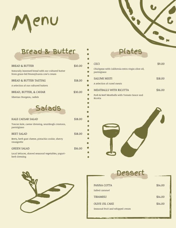 Razza Menu - image 1 - student project
