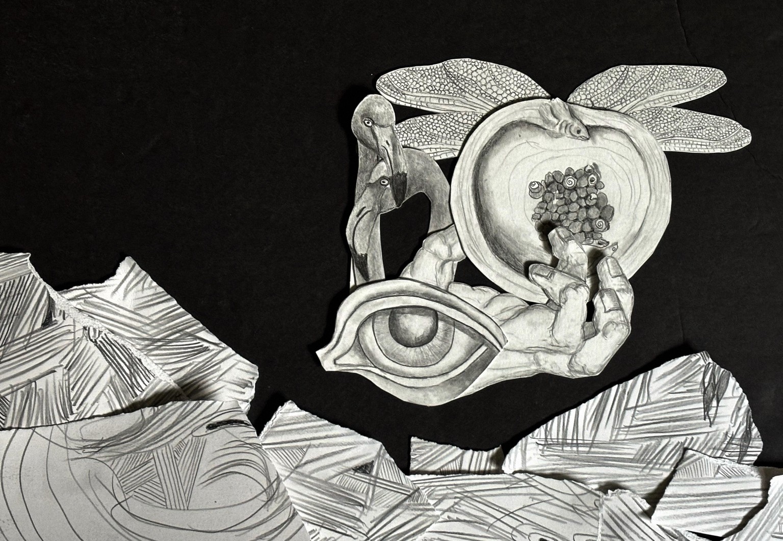 Collaging Creatures - image 3 - student project