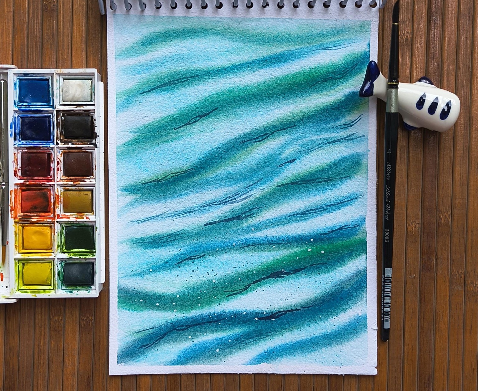Calm Ocean Waves - image 4 - student project