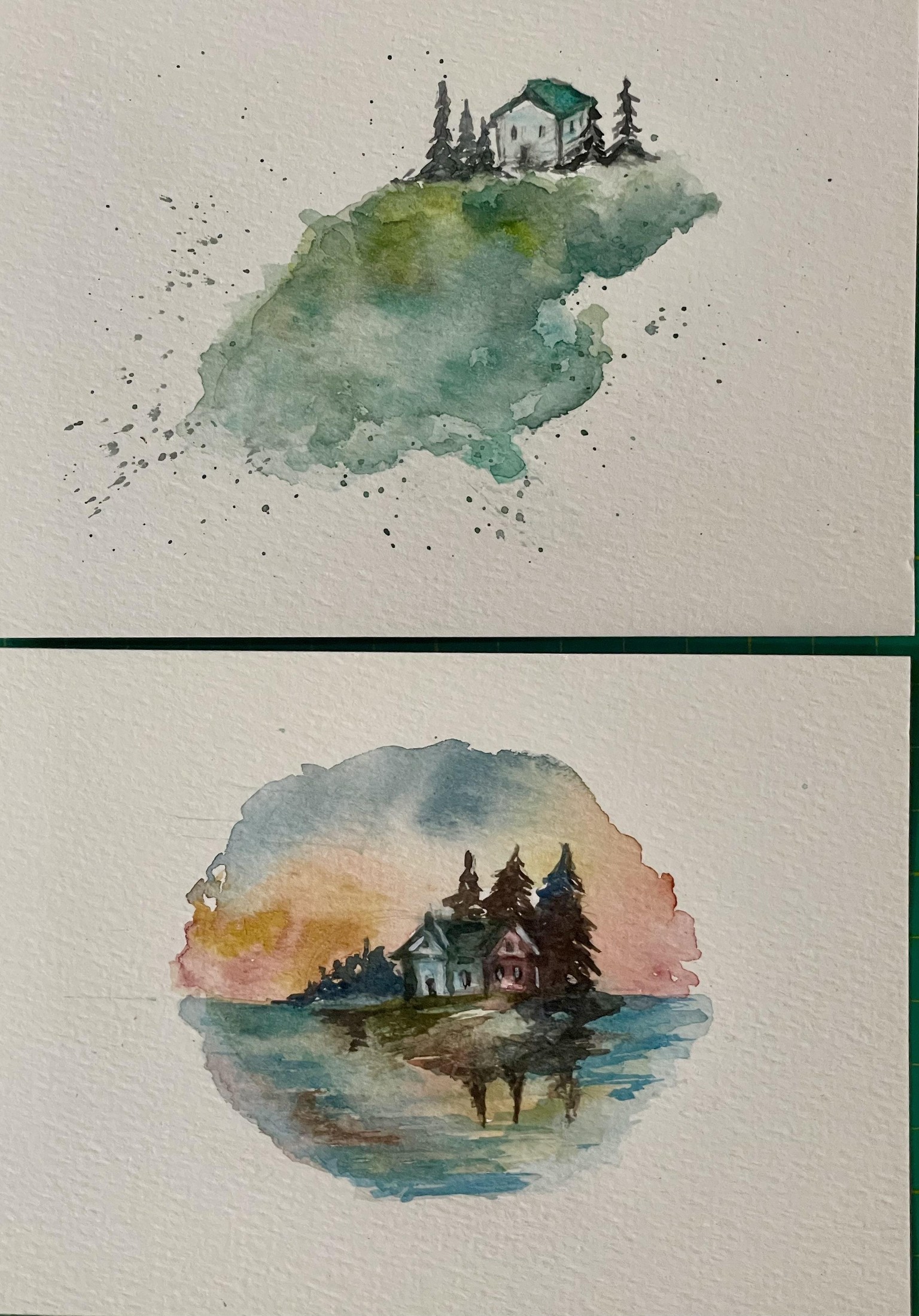 Expressive Watercolor Painting - image 1 - student project