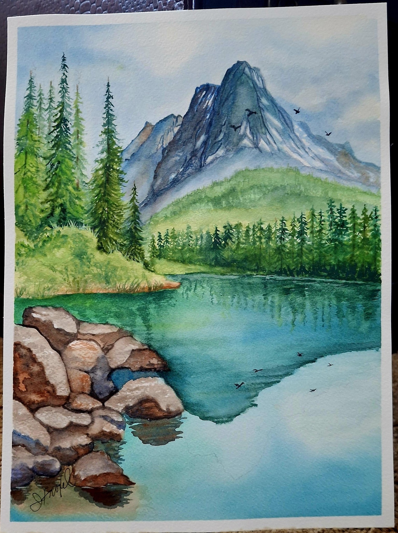 Mountain View - image 1 - student project