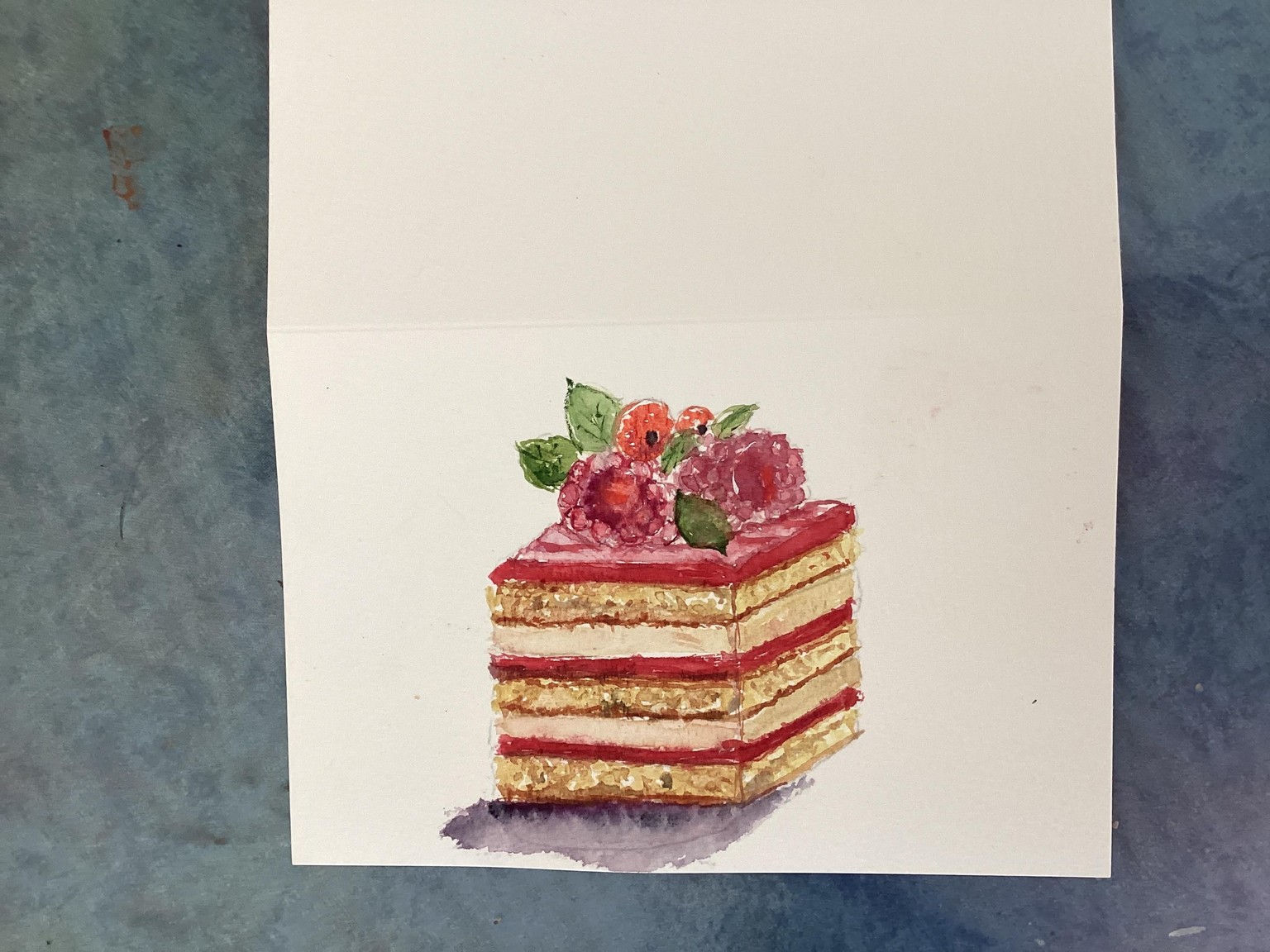 Raspberry cake, a Nianiani tuto - image 1 - student project