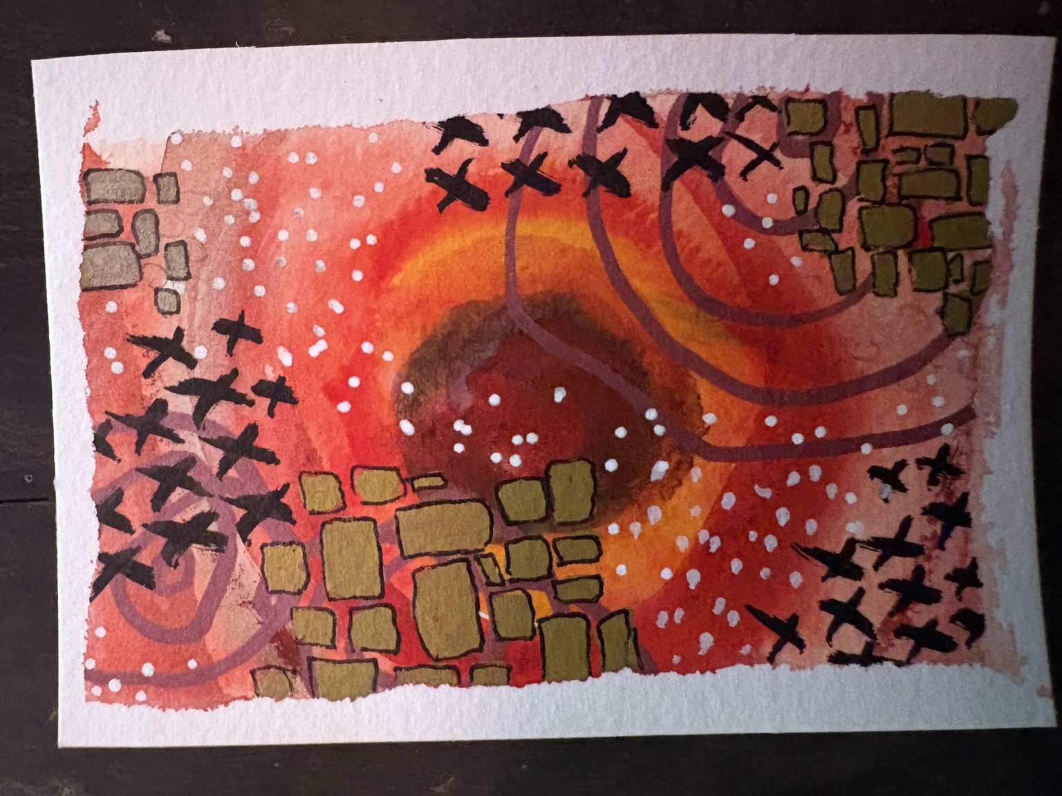 Kadinsky inspired circles - image 6 - student project
