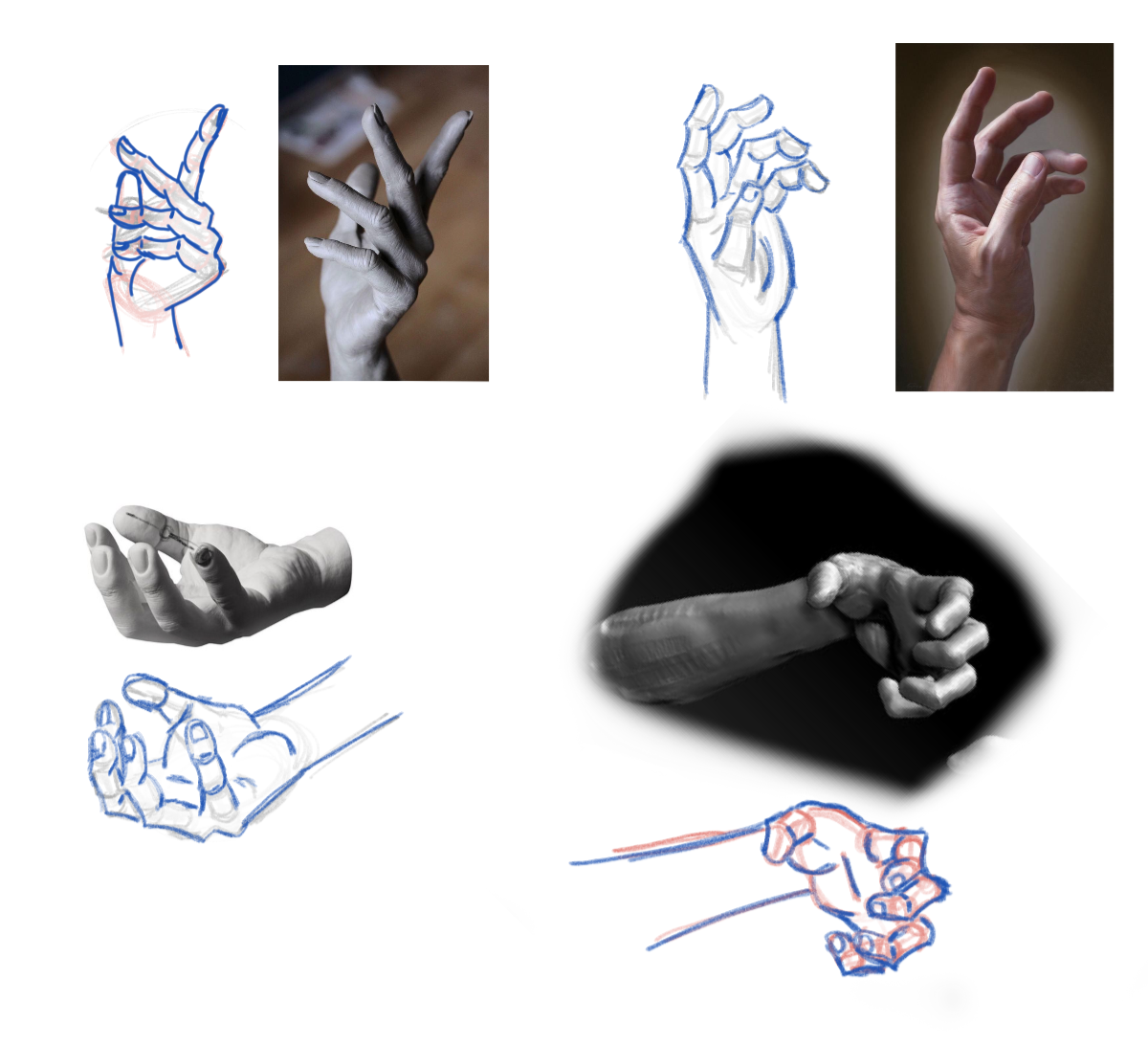 Hand Poses Practice - image 1 - student project