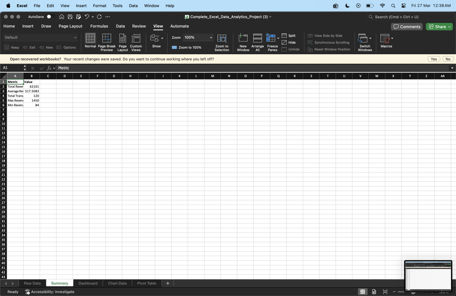 Data Analytics project - image 2 - student project