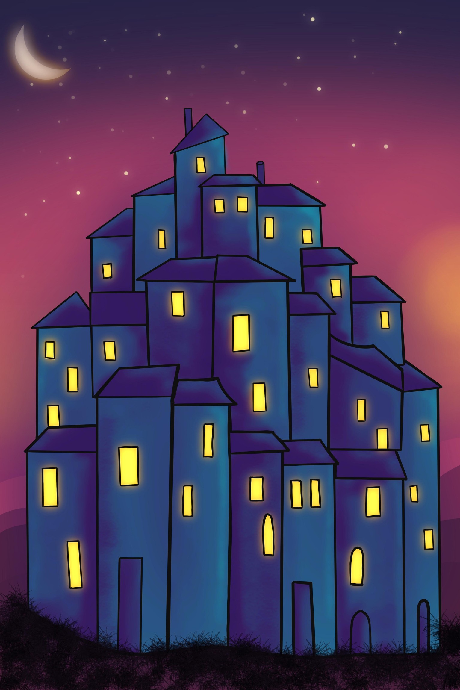Color and mood in procreate - image 1 - student project