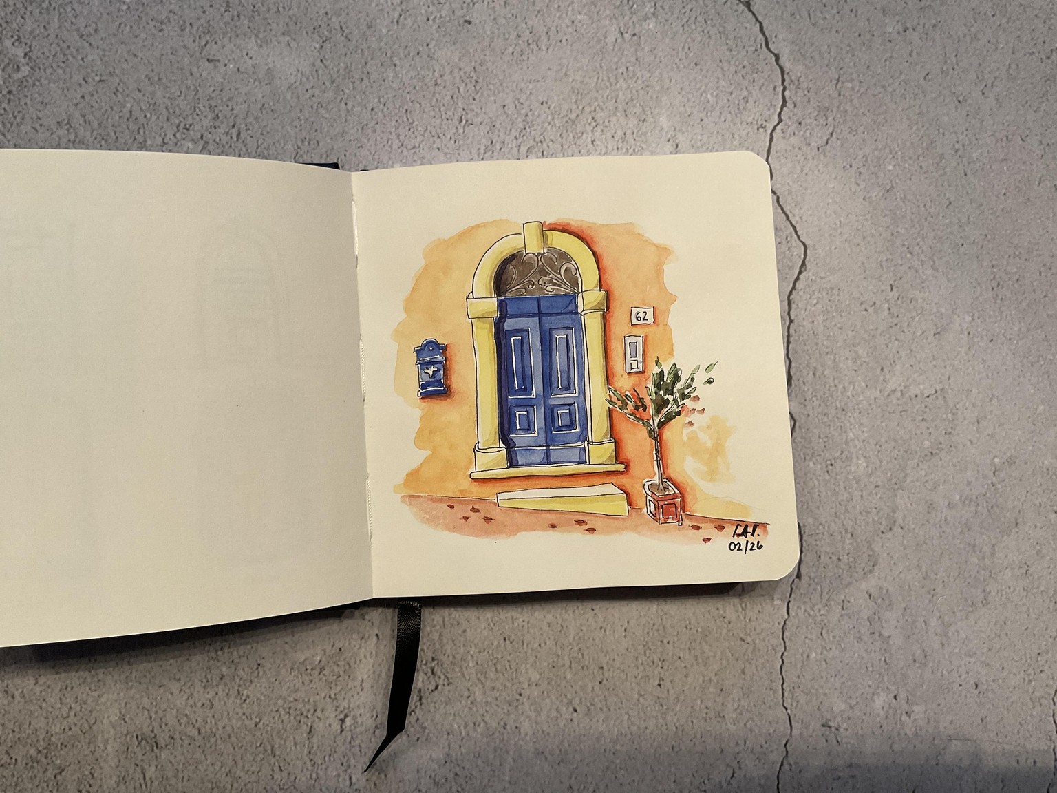 Urban Sketching: Let's Draw Some Doors! - image 1 - student project