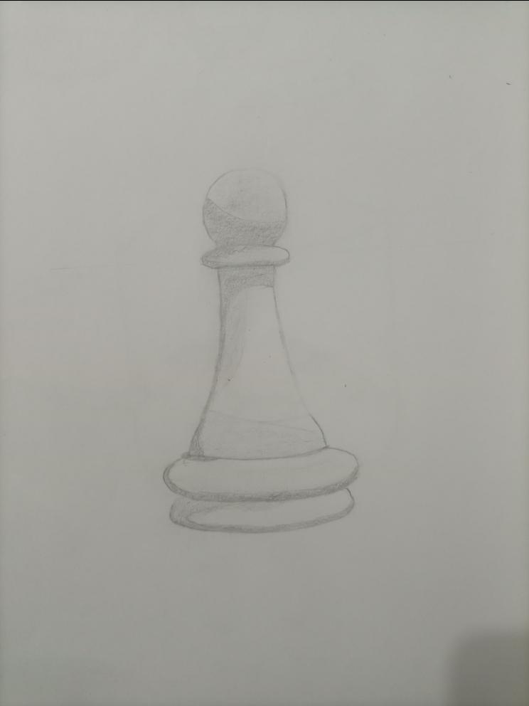 A chair, Chess Pawn, Fish, Glasses, and Astronaut. - image 2 - student project