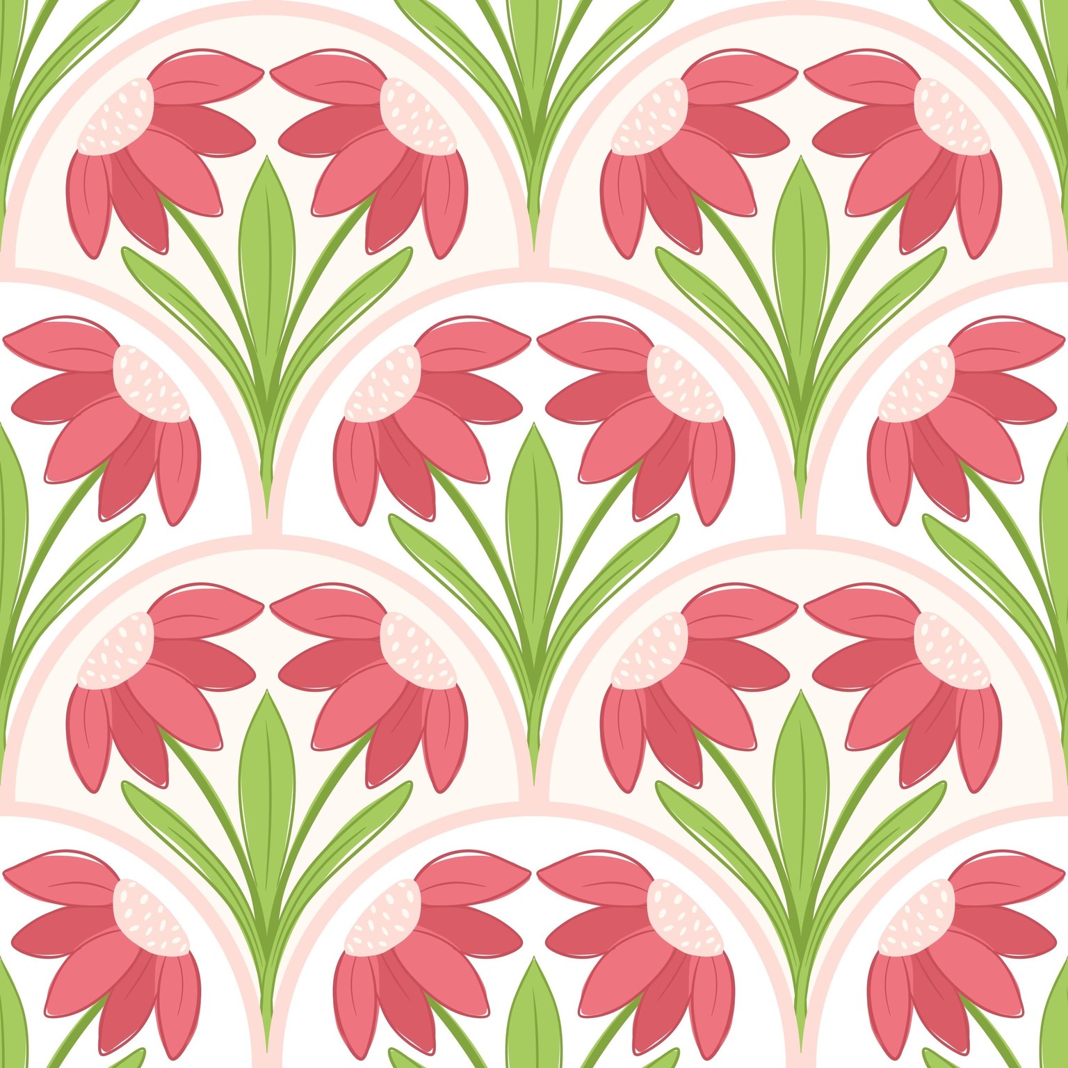 Floral Scallop Patterns - image 1 - student project