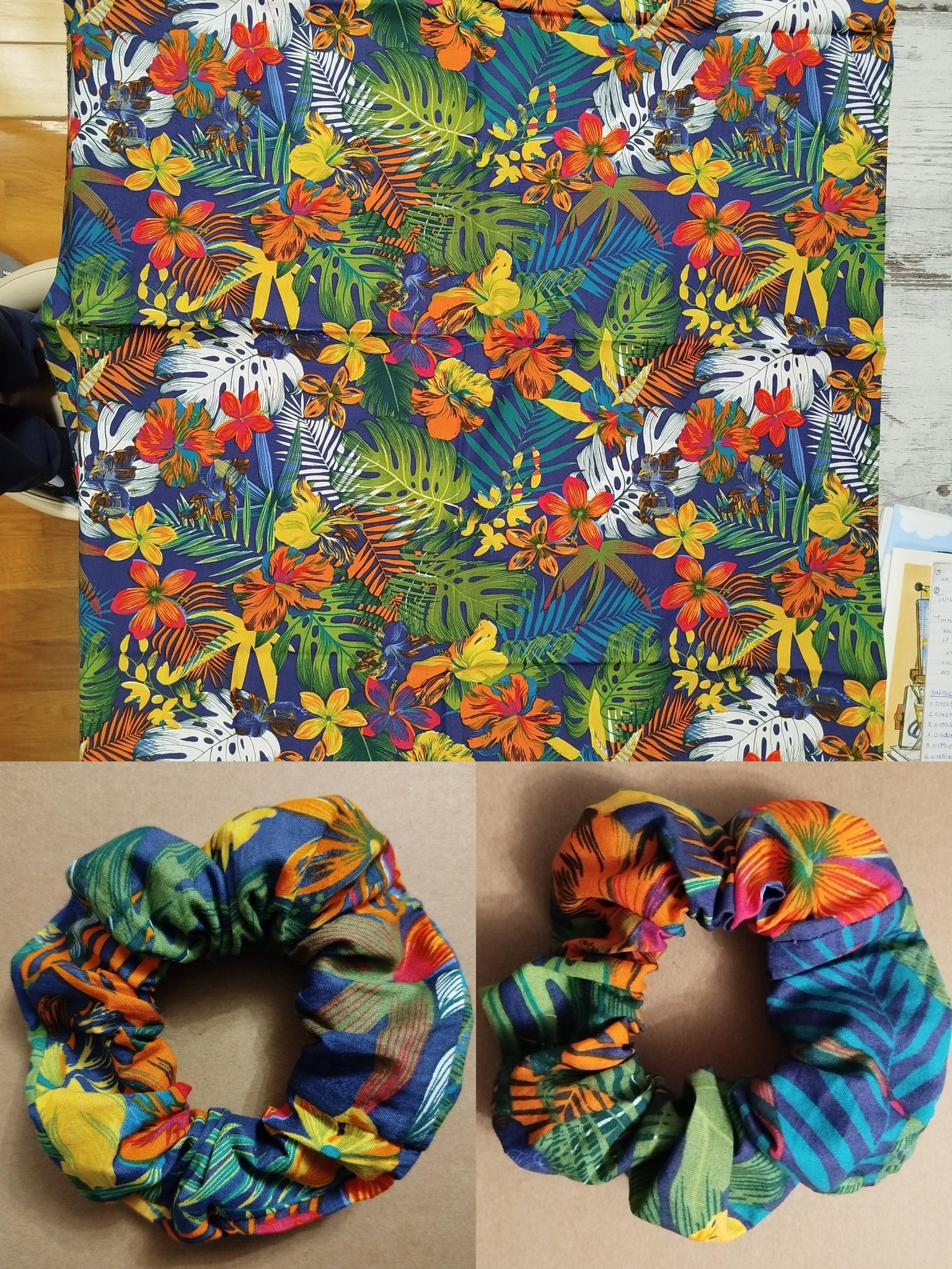 Tropical Scrunchie - image 1 - student project