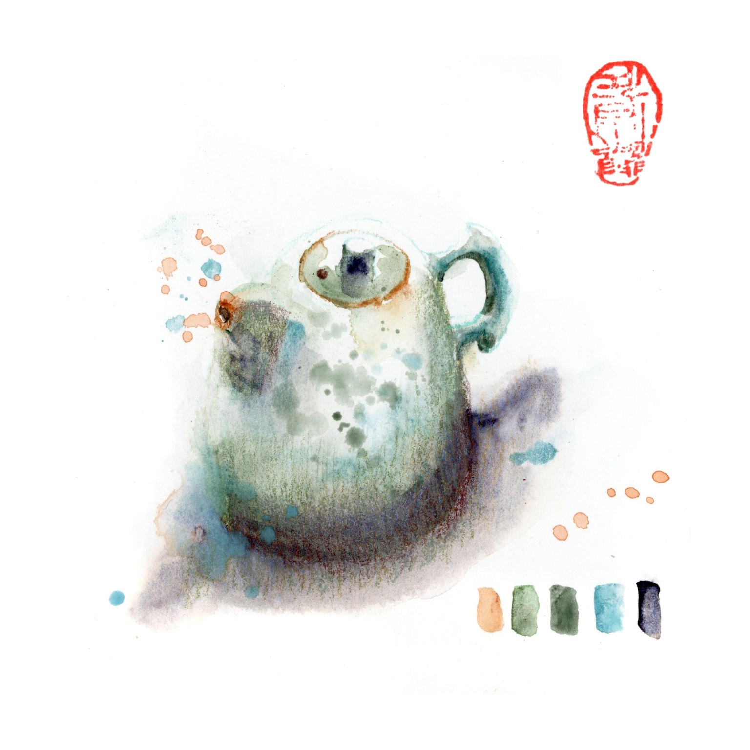 5 Days of Tea Pots Challenge - image 5 - student project