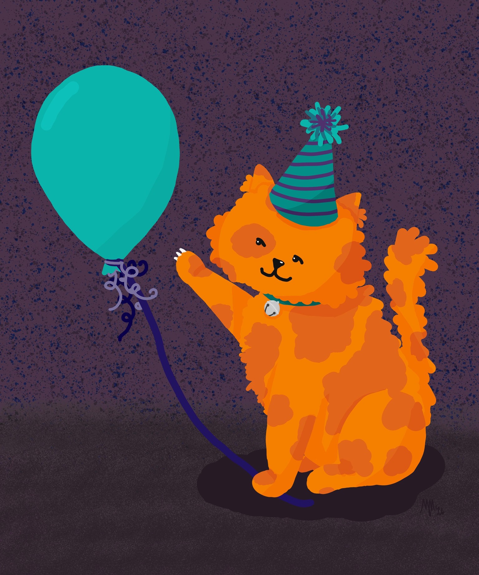 Orange cat vibes - image 1 - student project