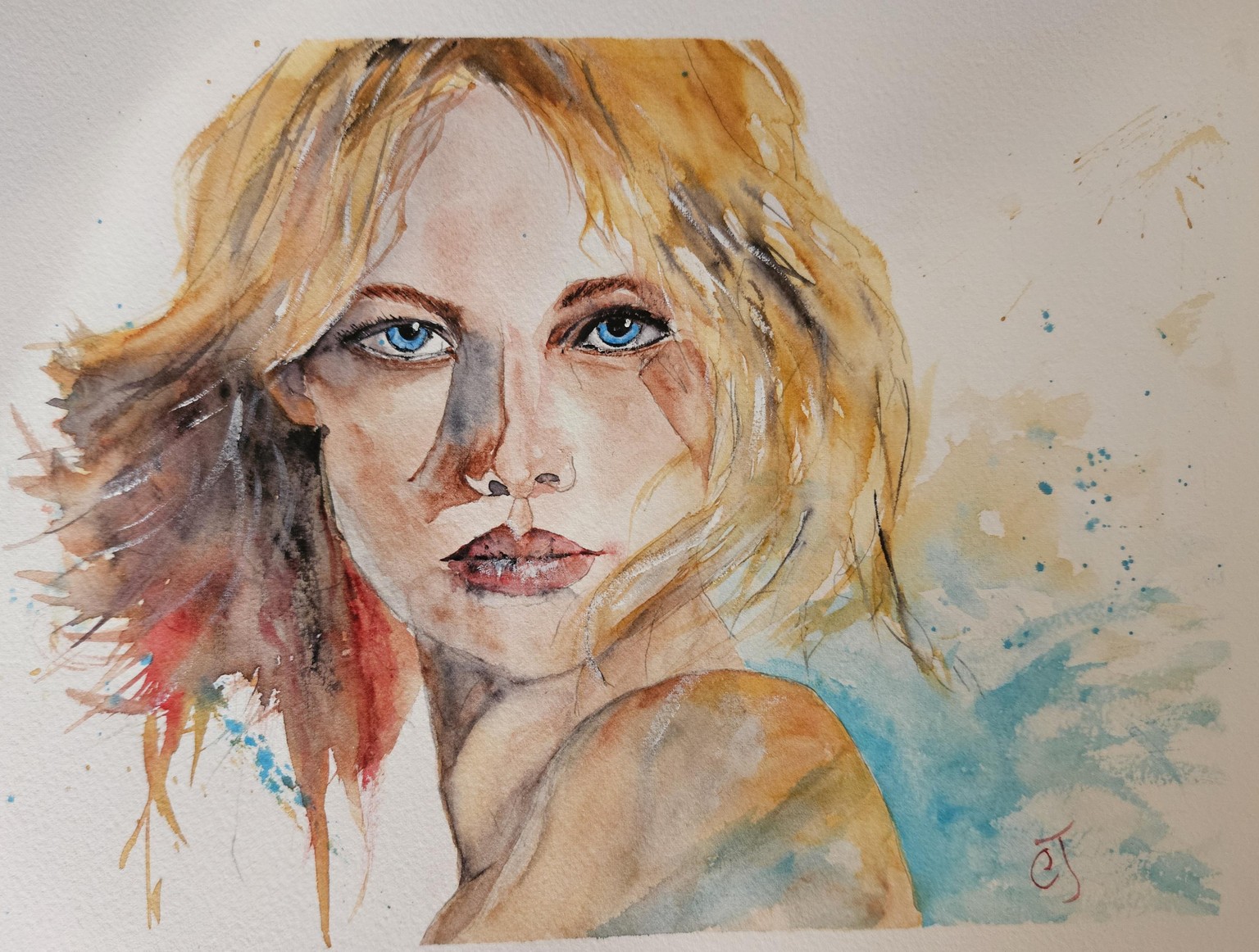 Expressive portrait - image 1 - student project