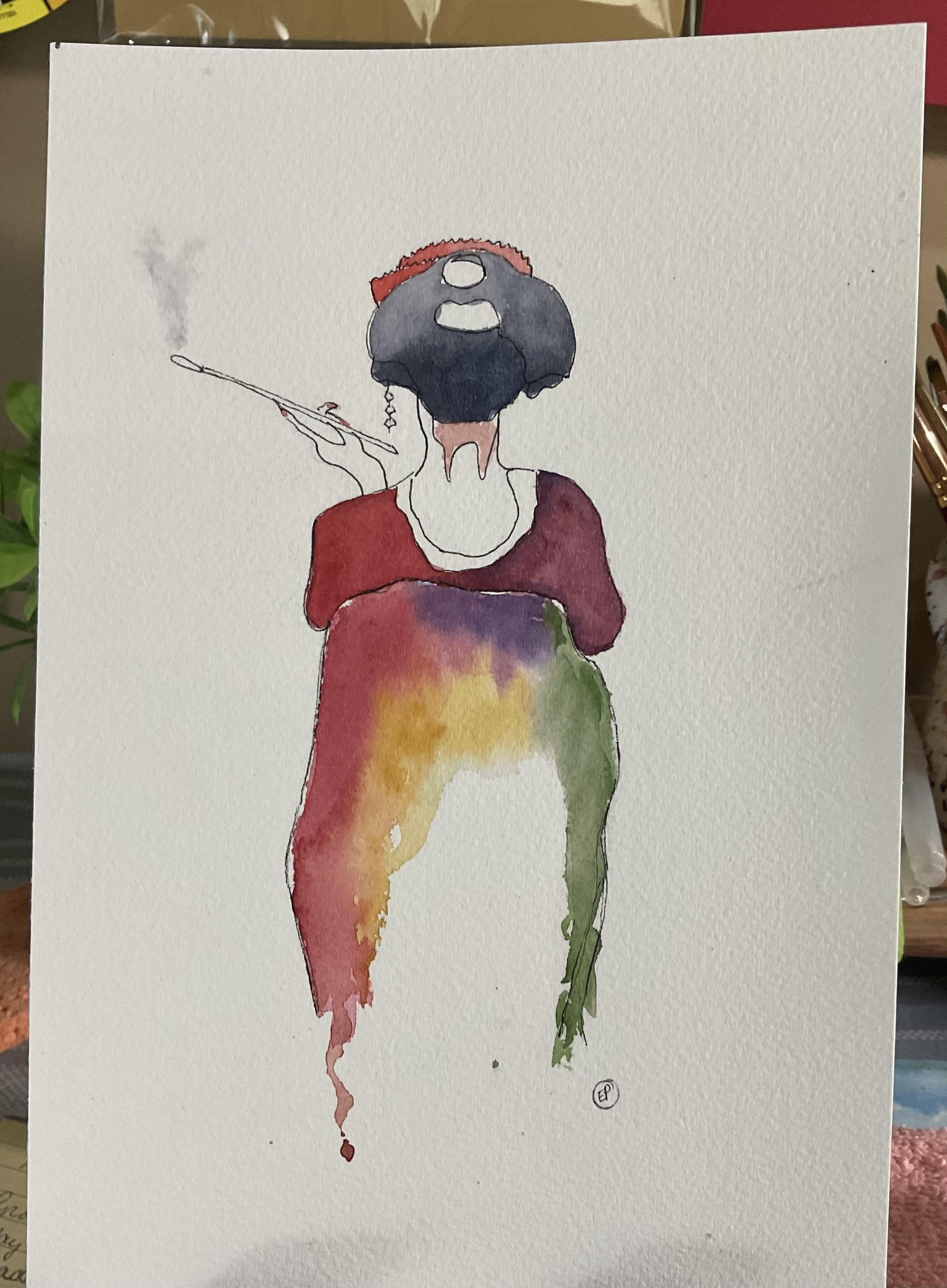 My Japanese lady - image 1 - student project