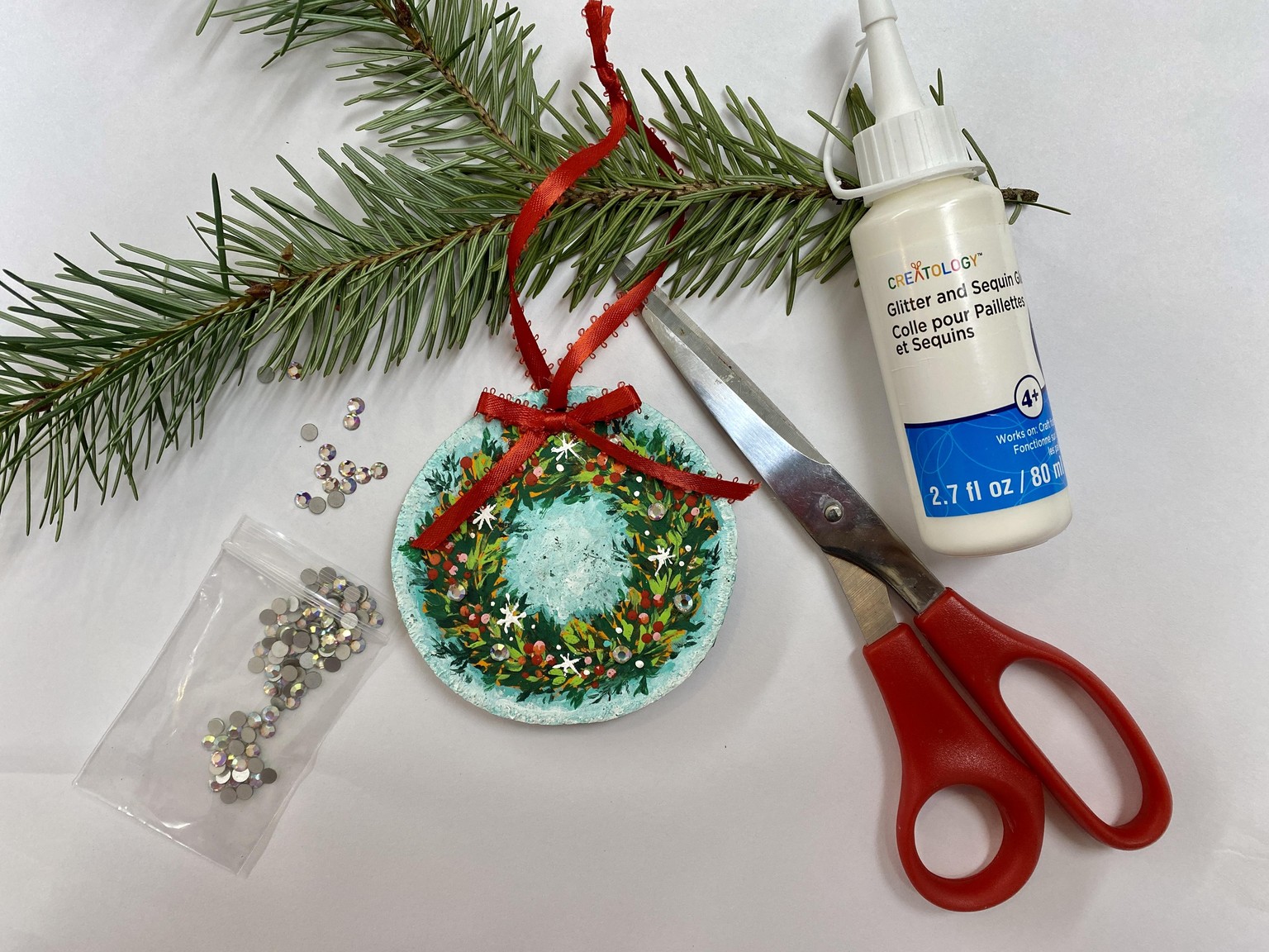 Christmas Wreath Decor - image 2 - student project