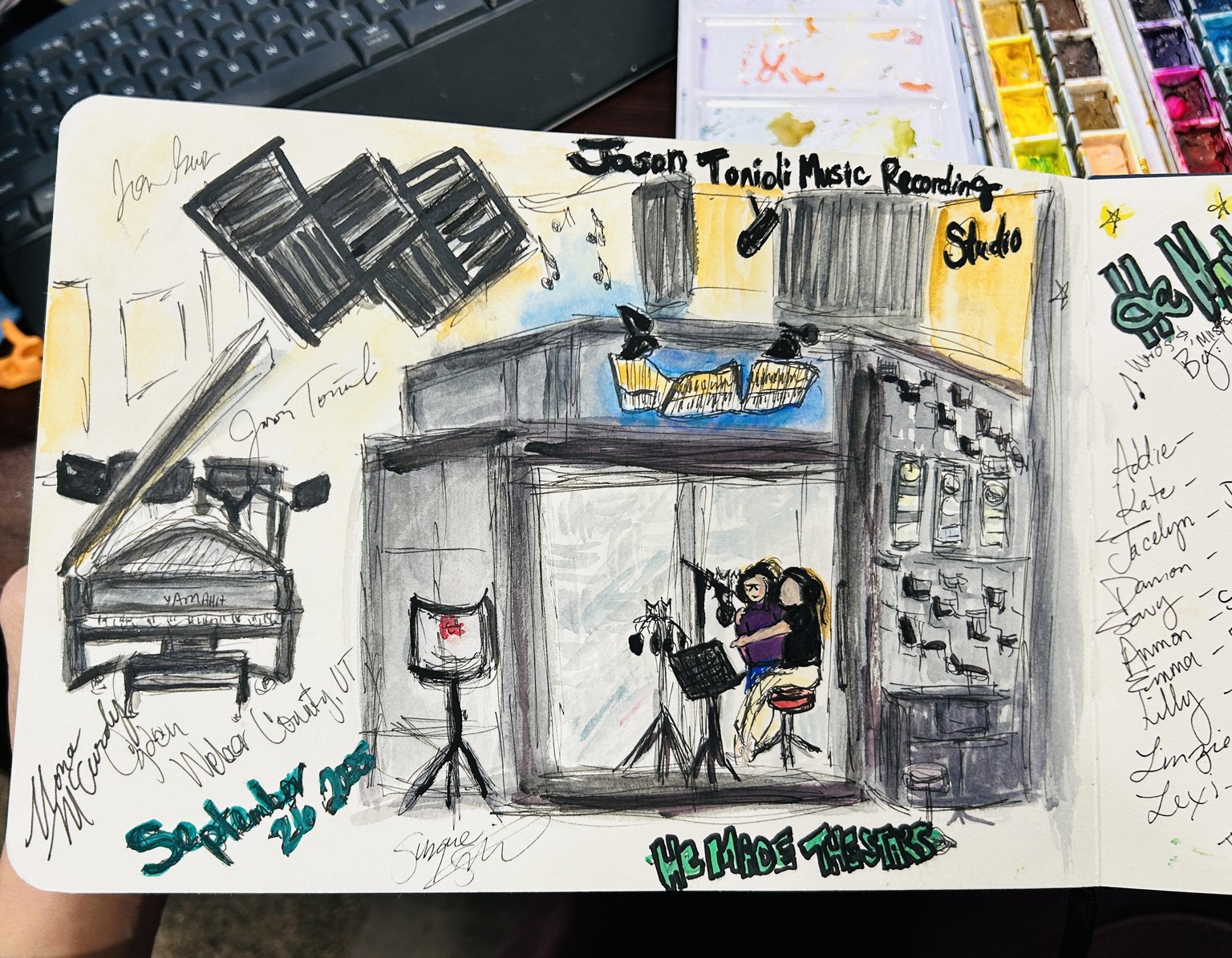 Love Watercolor Journaling. . . . I'll never journal the old way again. - image 6 - student project