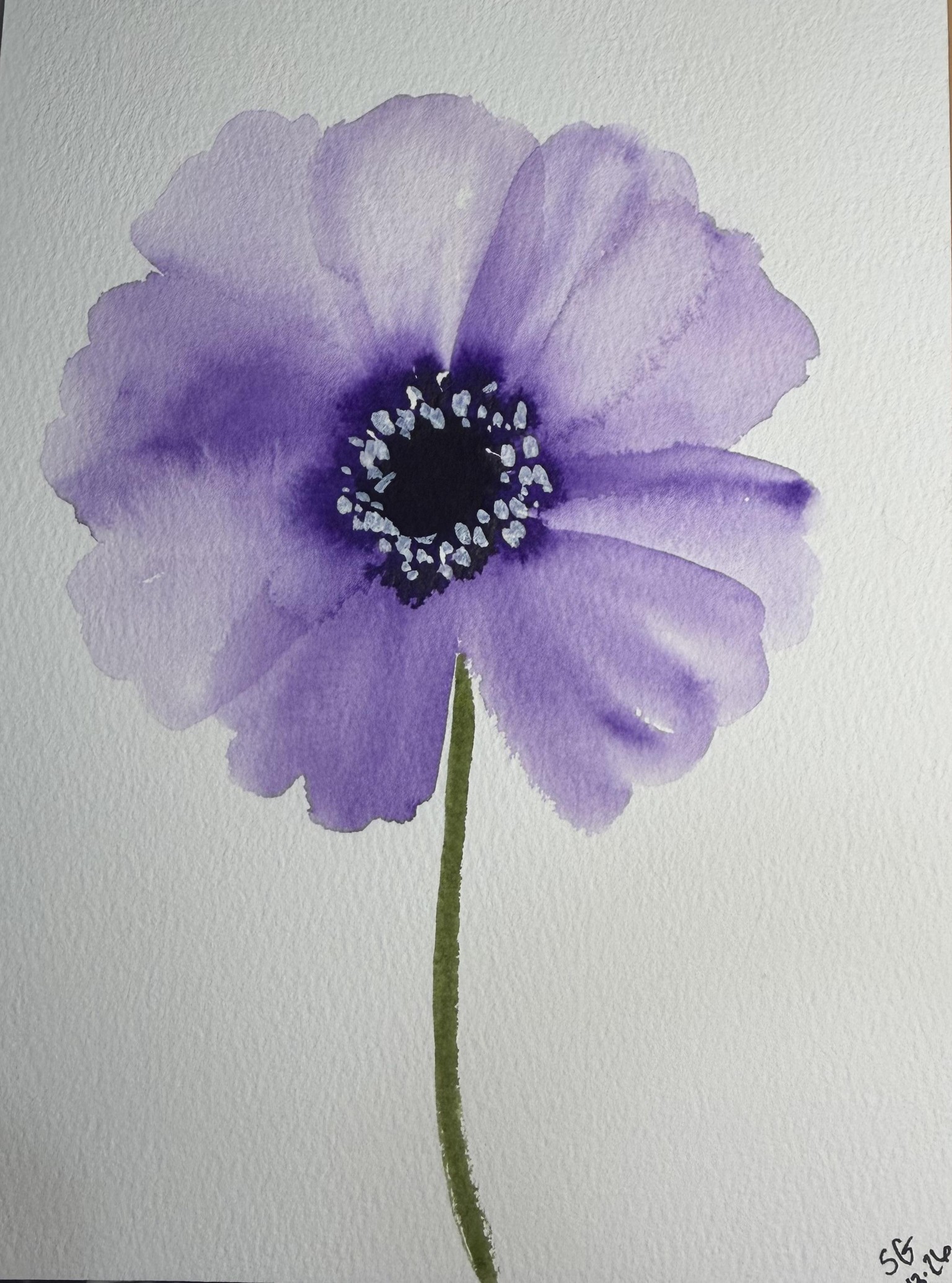 Beautiful Loose Florals - image 1 - student project