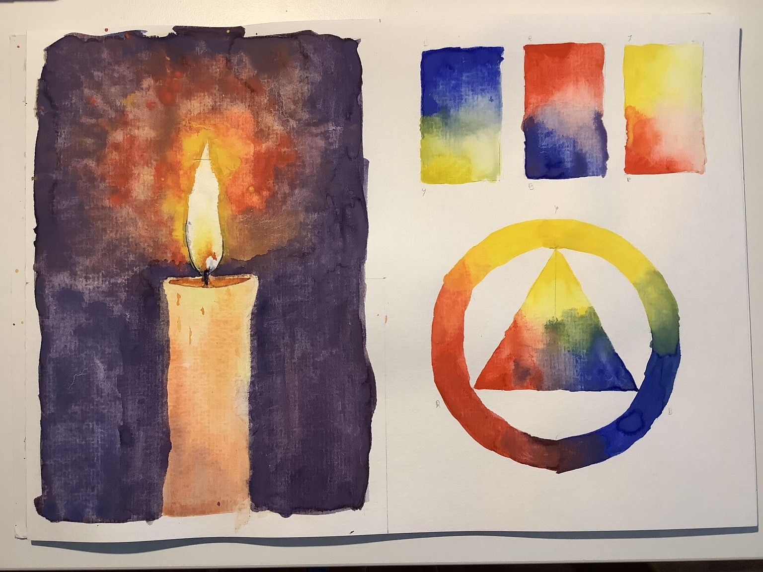 Excercise with primary colors - image 1 - student project