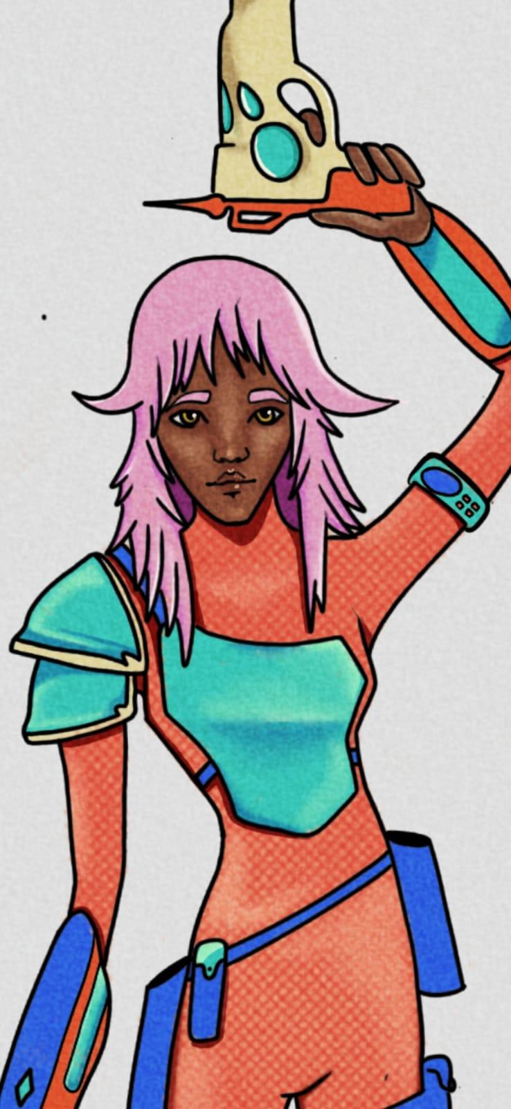 2000's Monster Hunter Girl - image 4 - student project