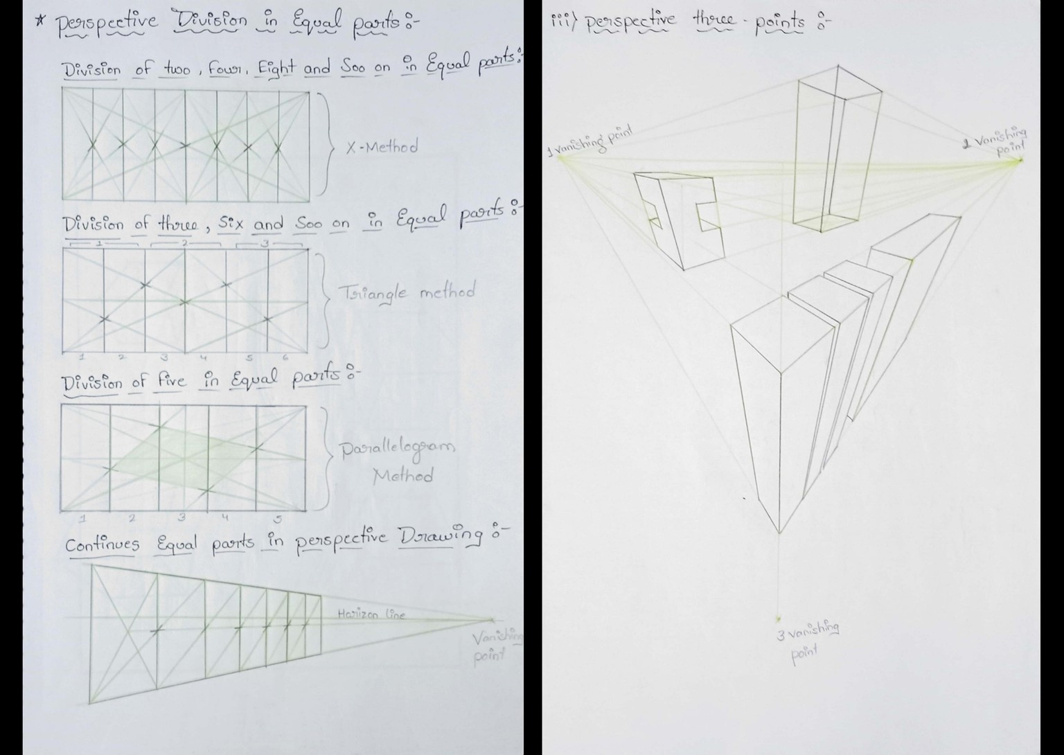 Drawing in perspective - image 12 - student project
