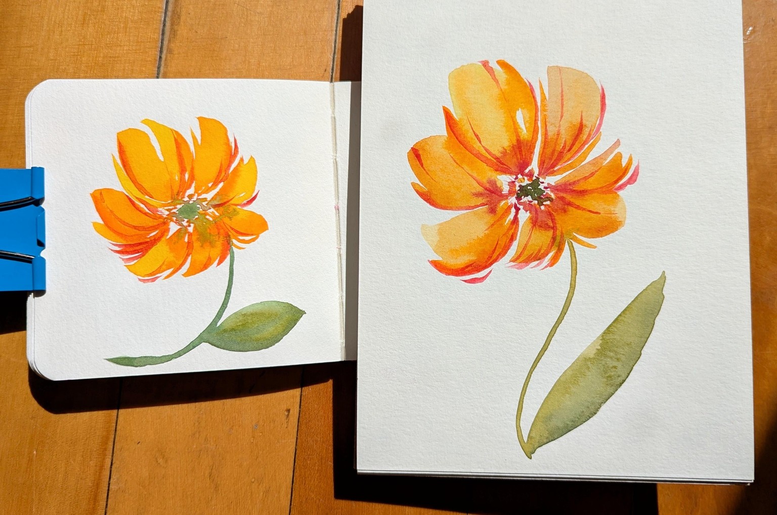 Watercolour Floral Arrangements - image 1 - student project