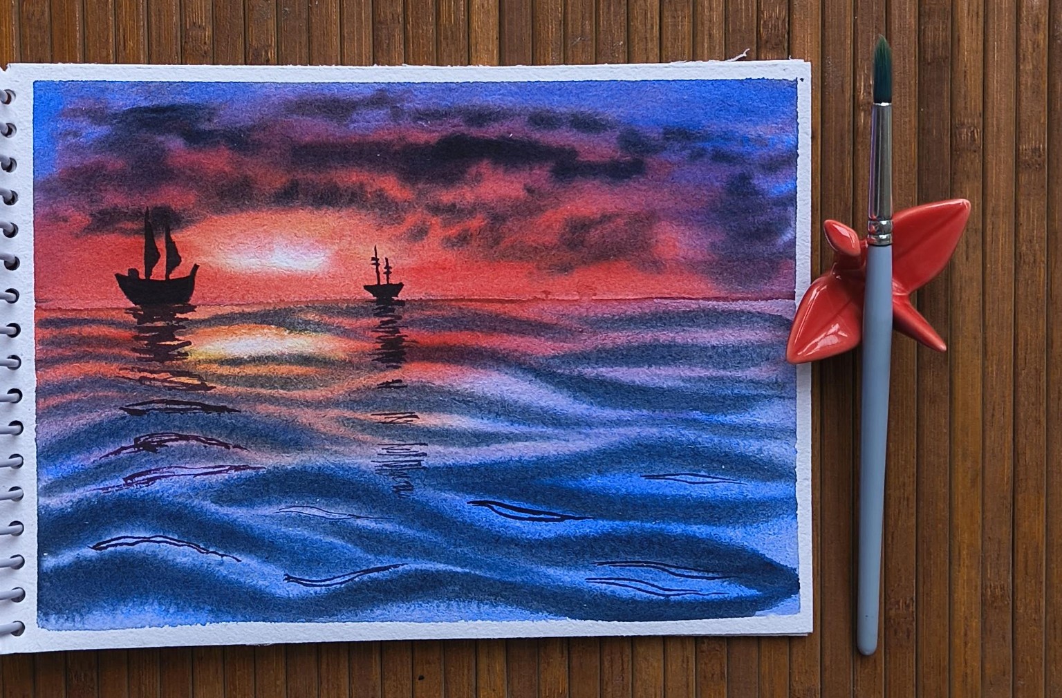 100 Days Calm Ocean - image 1 - student project