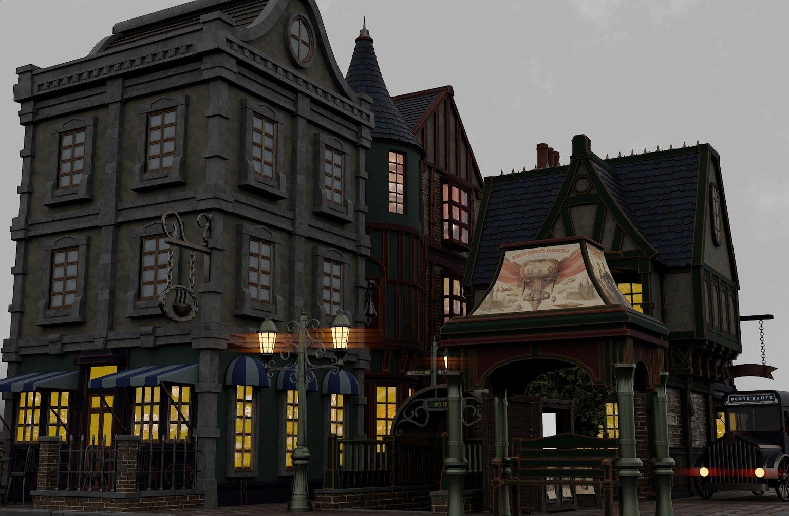 Victorian Street Scene! - image 5 - student project