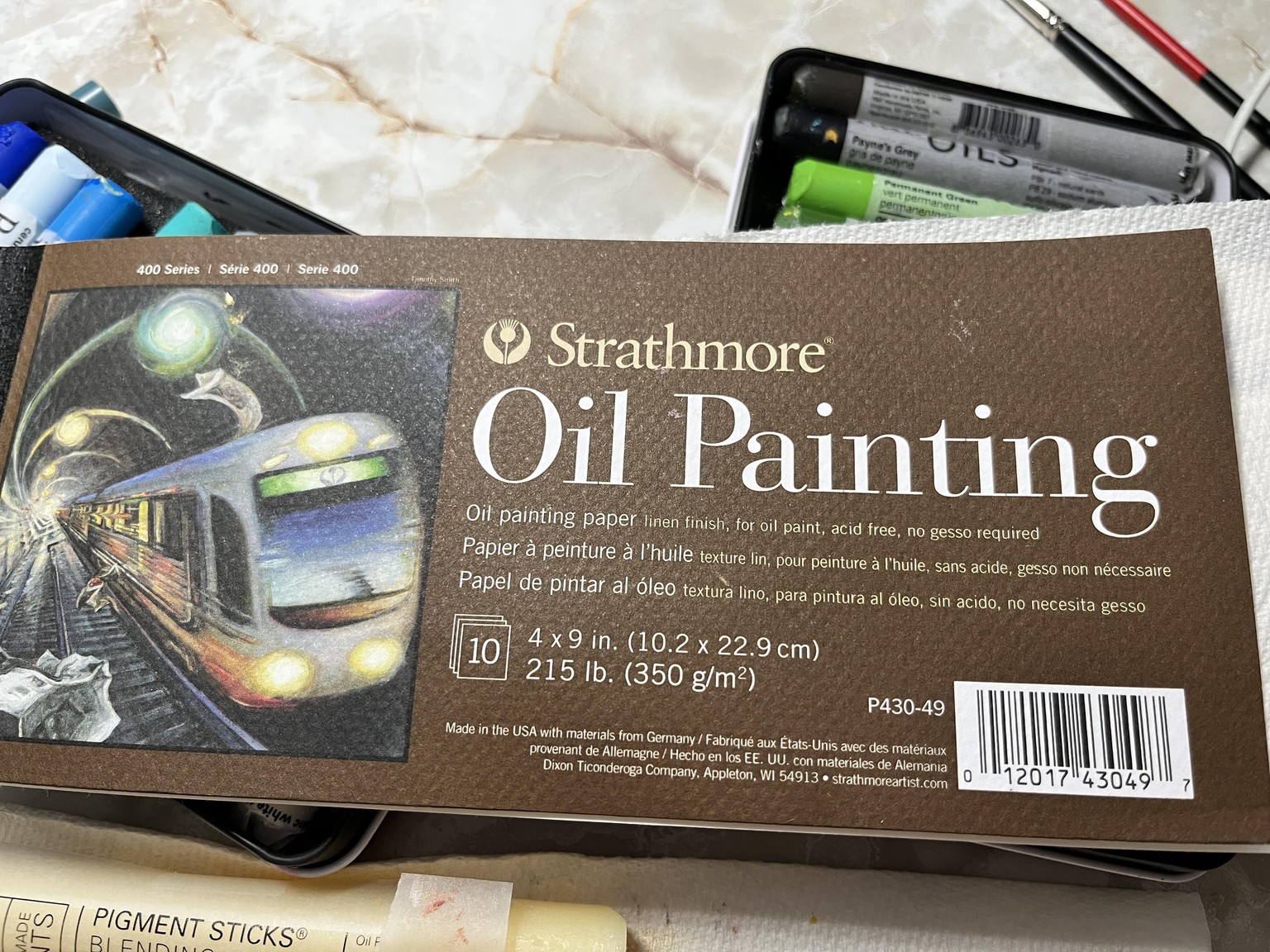 Expressive Eye in Drawing Oils - image 1 - student project