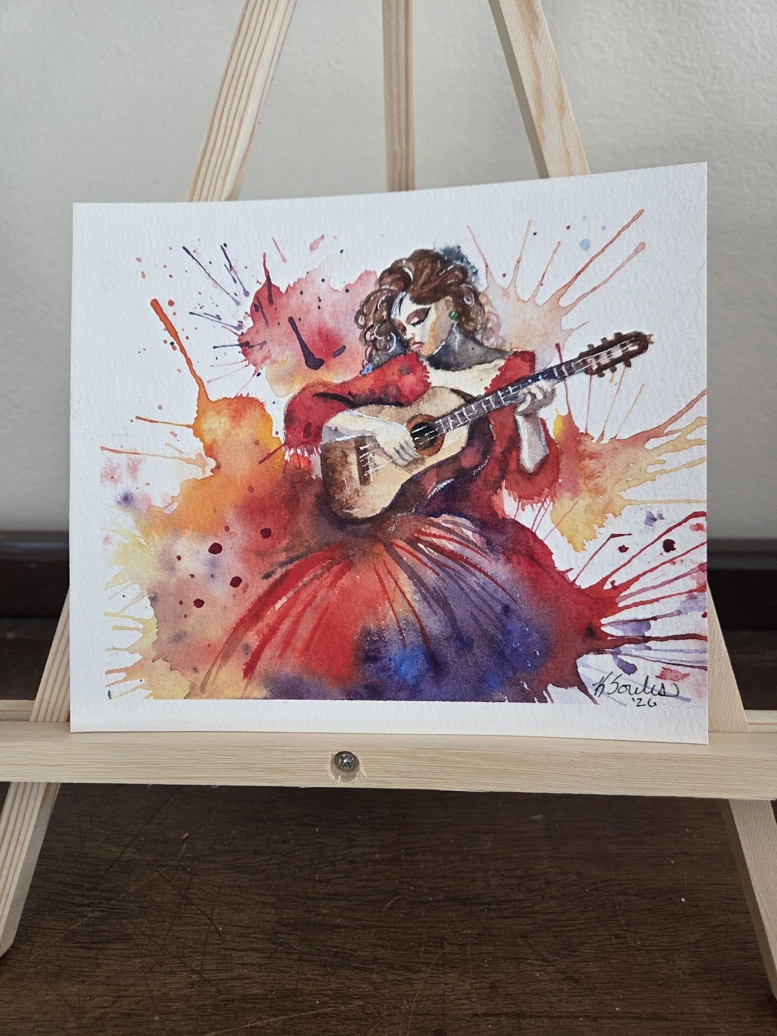 Flamenco Girl - image 1 - student project