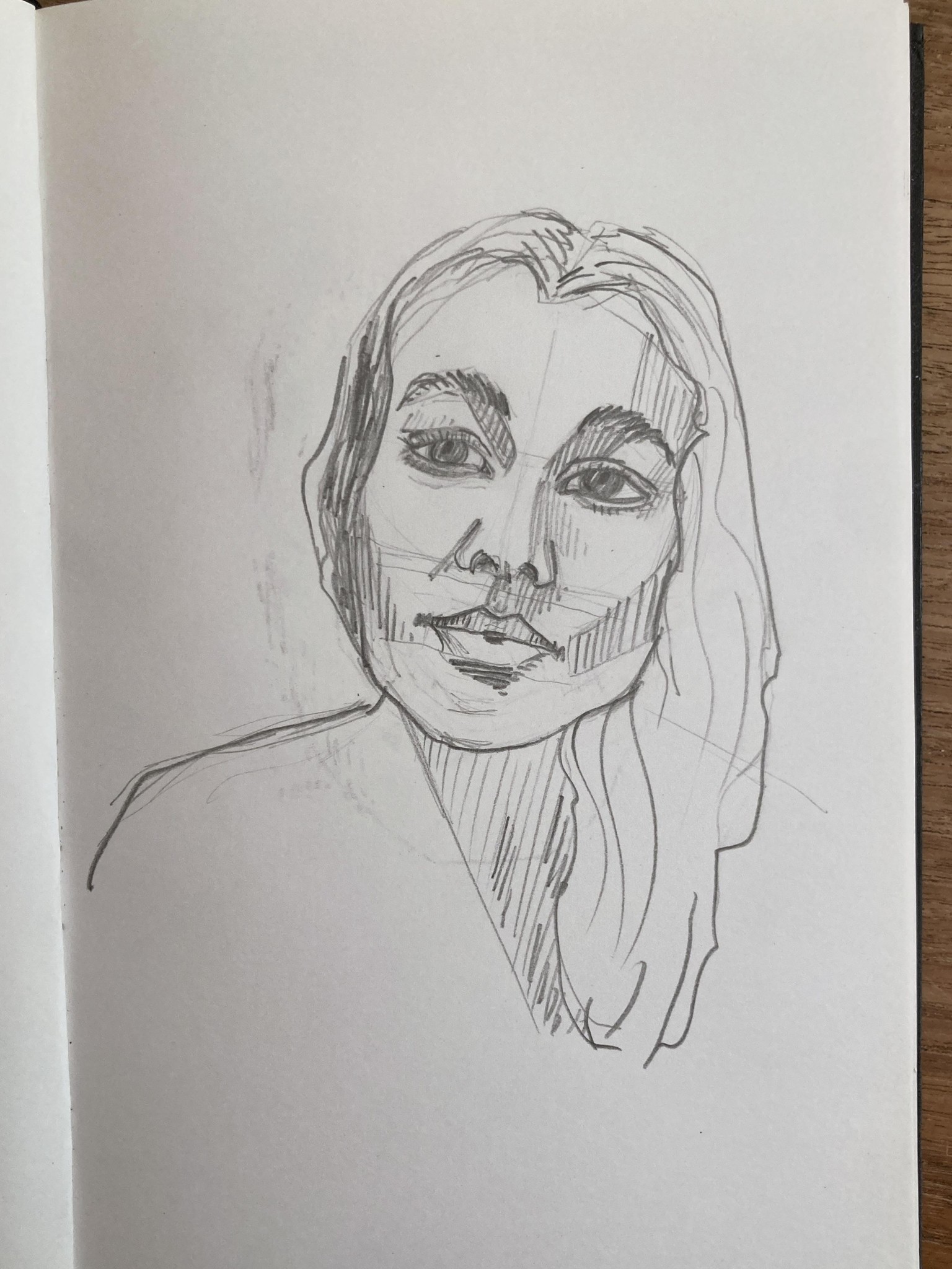 Practice portraits - image 3 - student project