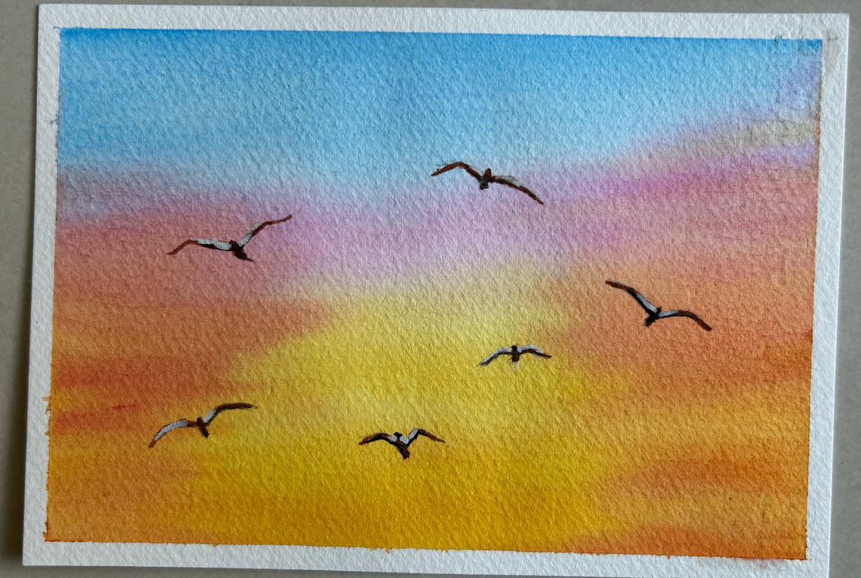 Watercolor Wash Techniques - image 3 - student project