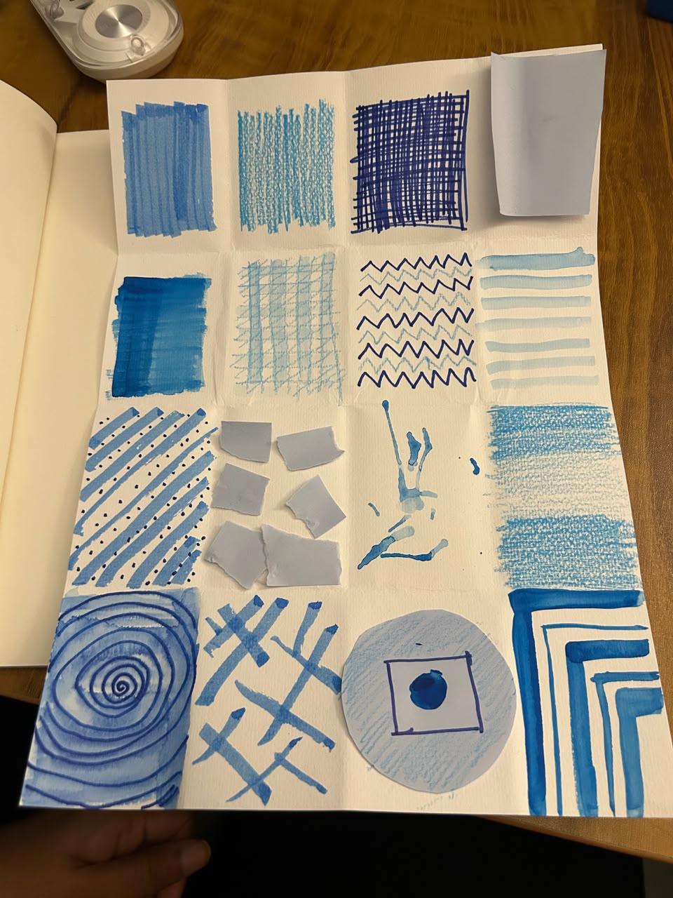 One color challenge - Blue - image 1 - student project