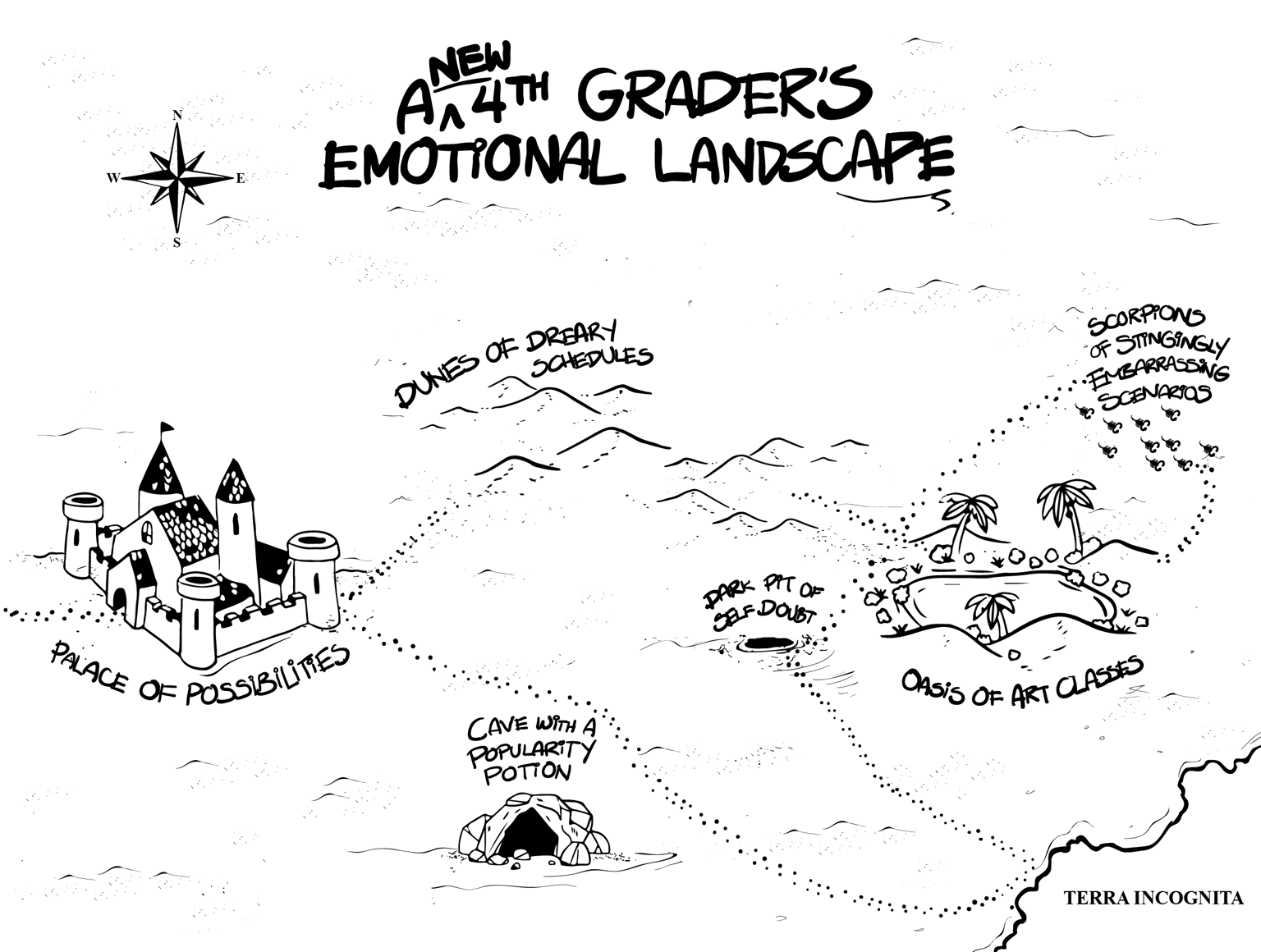 4th Grade in a New School - image 2 - student project