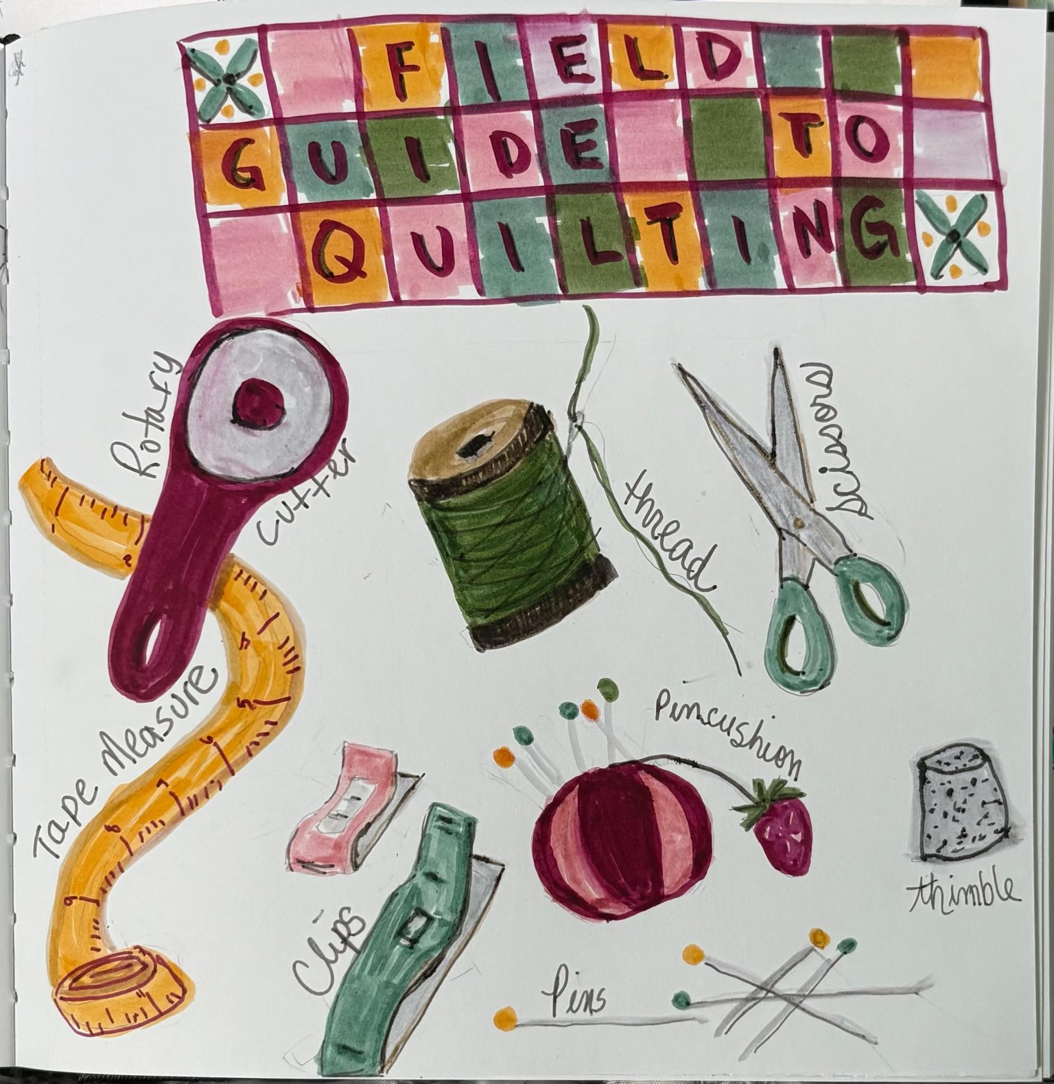Field Guide to Quilting - image 1 - student project