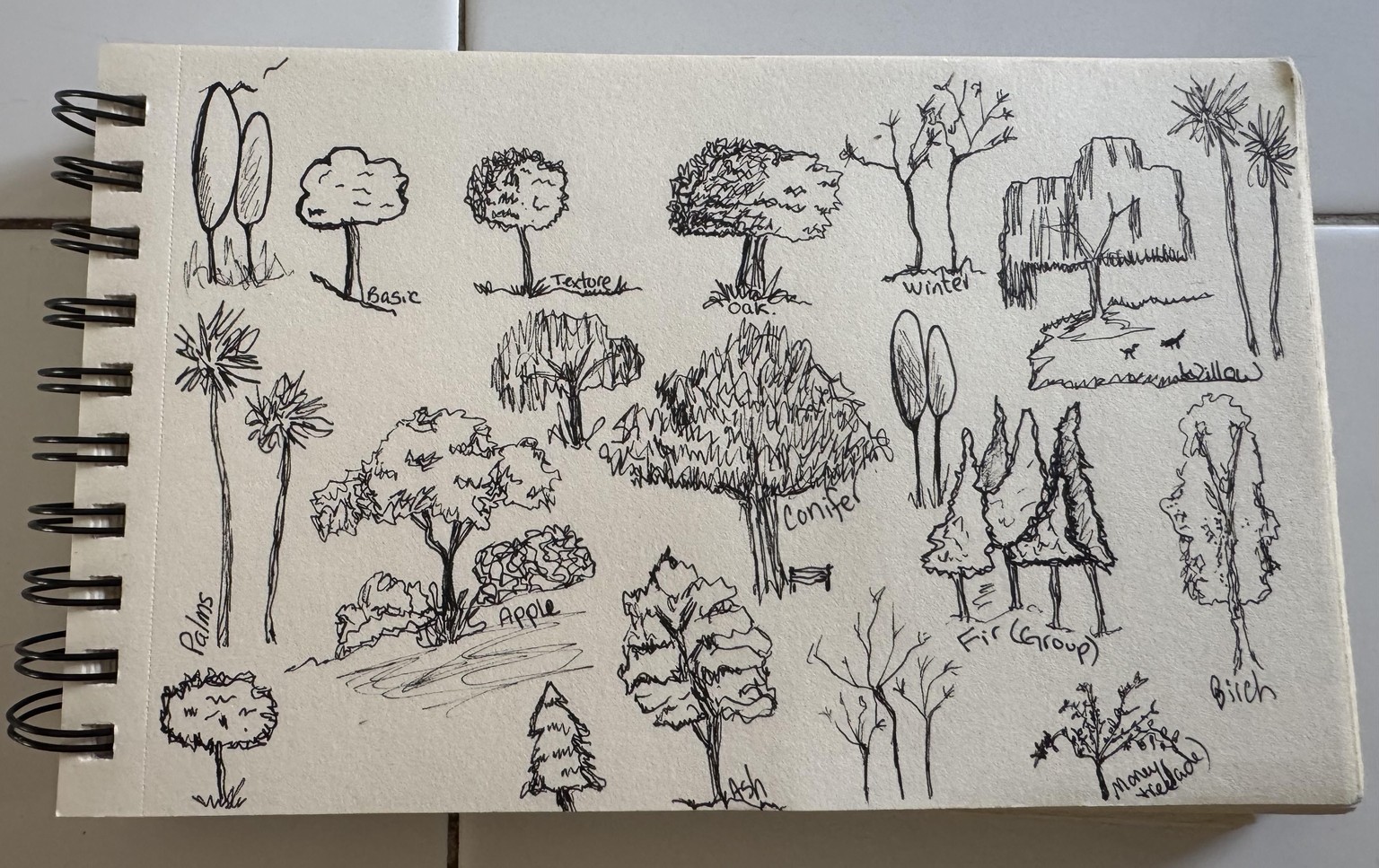 Doodle Trees - image 2 - student project