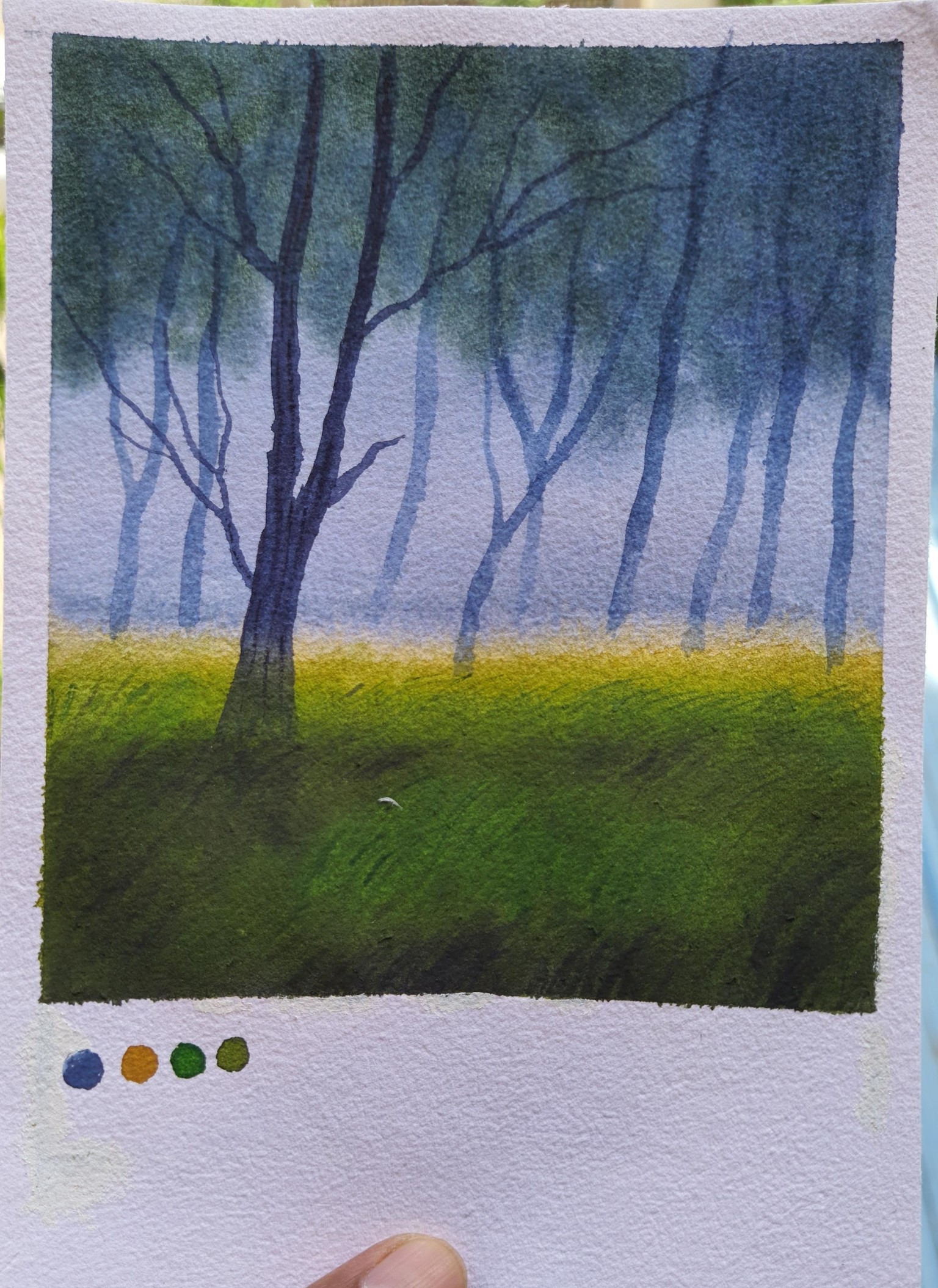 30 Days of Mini Watercolor Landscapes. .. !!! - image 30 - student project