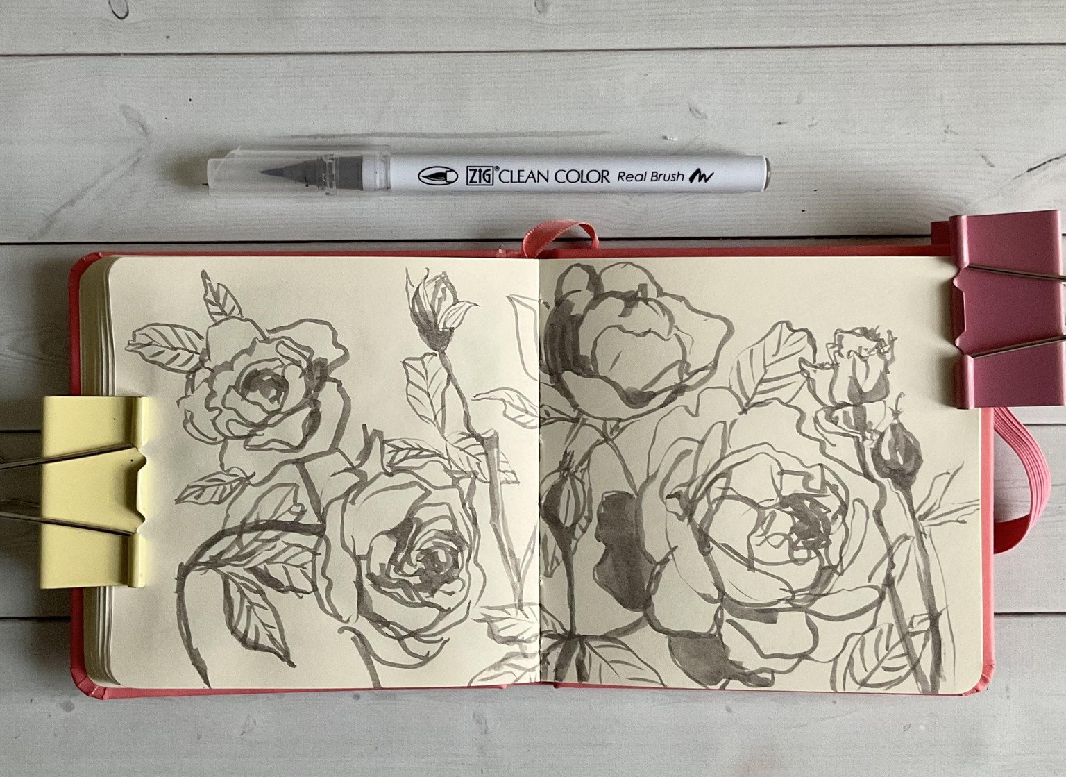 Loose Rose Sketching - image 1 - student project