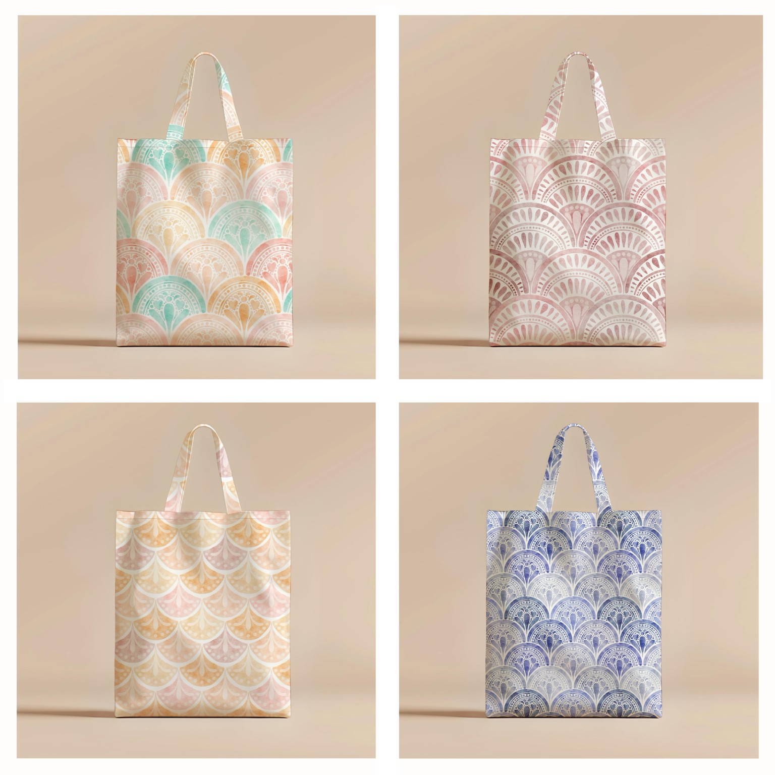 Different scallop Patterns in Procreate - image 5 - student project