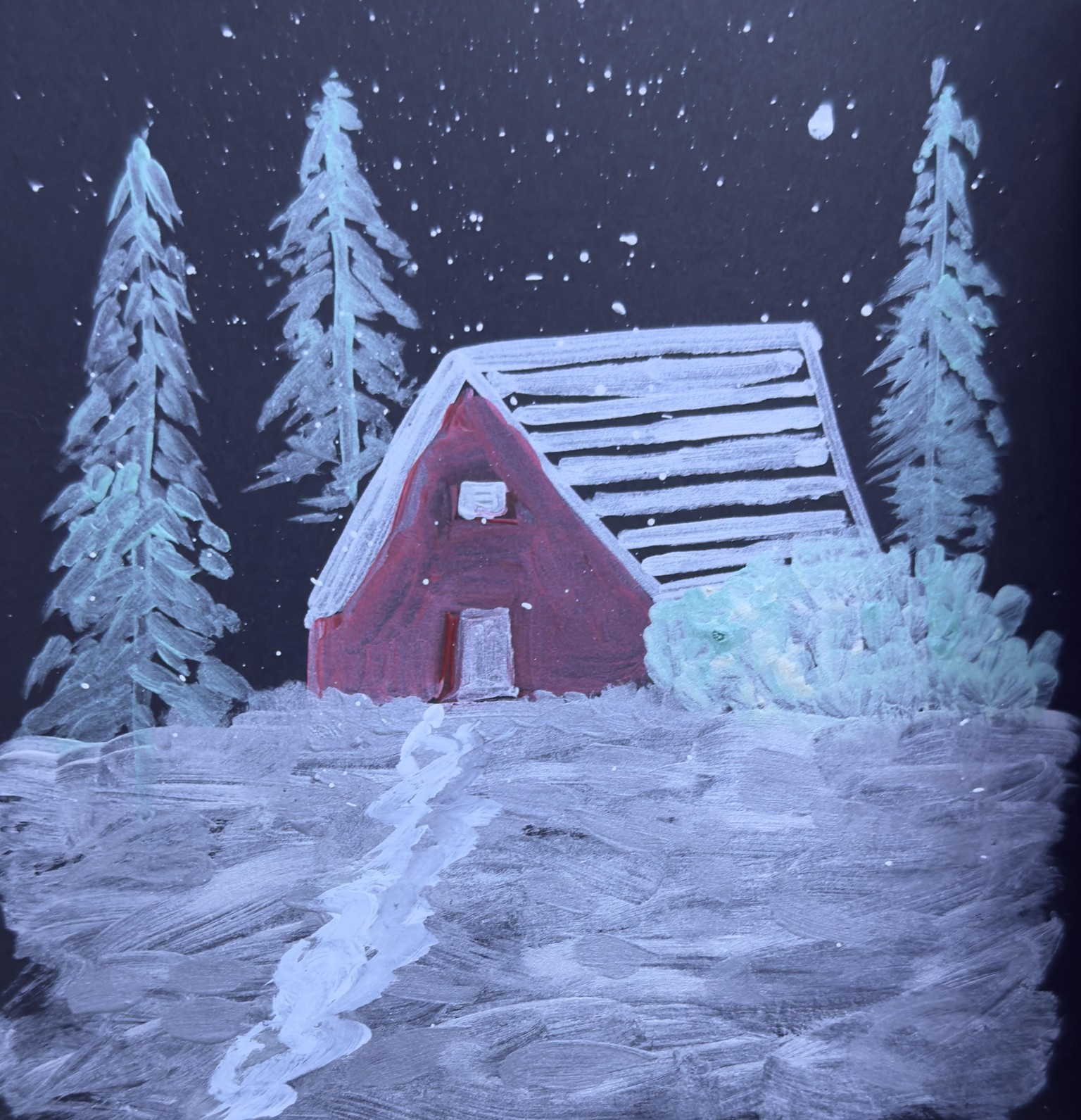 Shimmery holiday cards - image 6 - student project