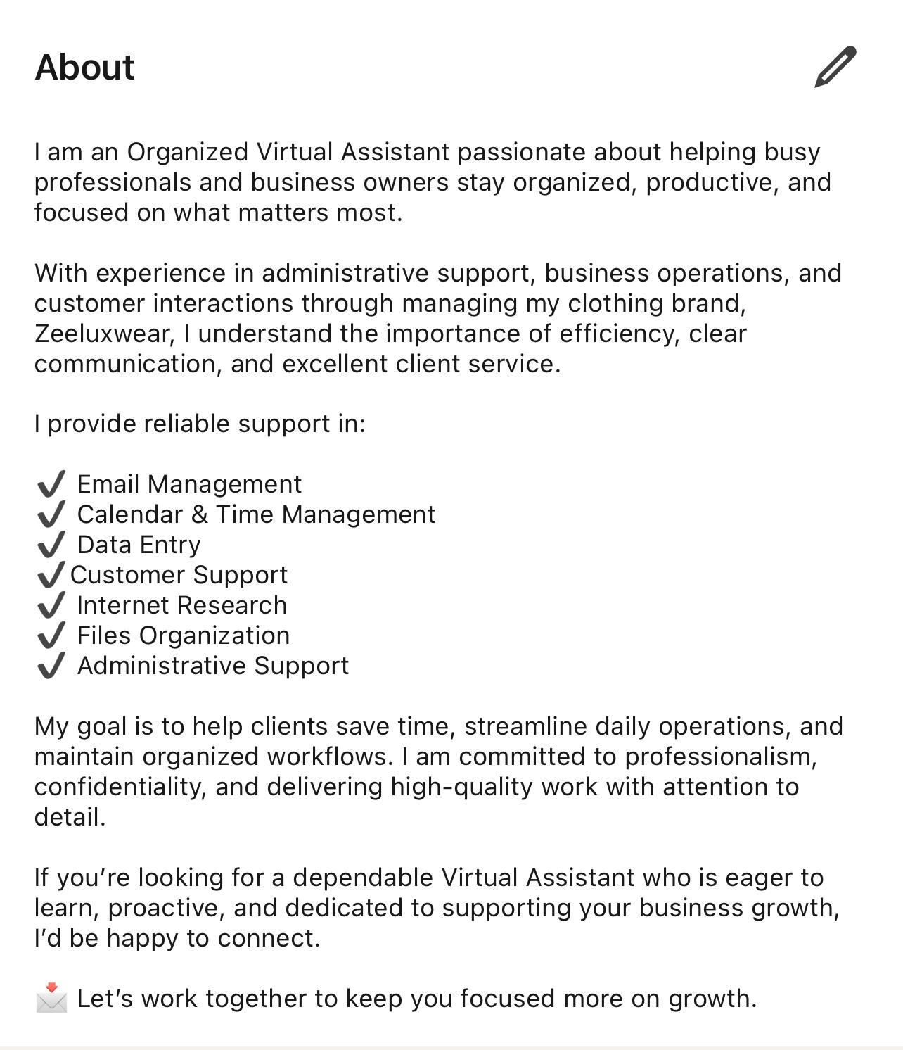 Virtual Assistant Project - image 1 - student project
