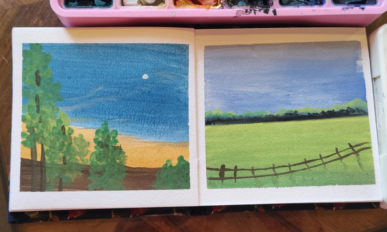 Gouache work - image 11 - student project