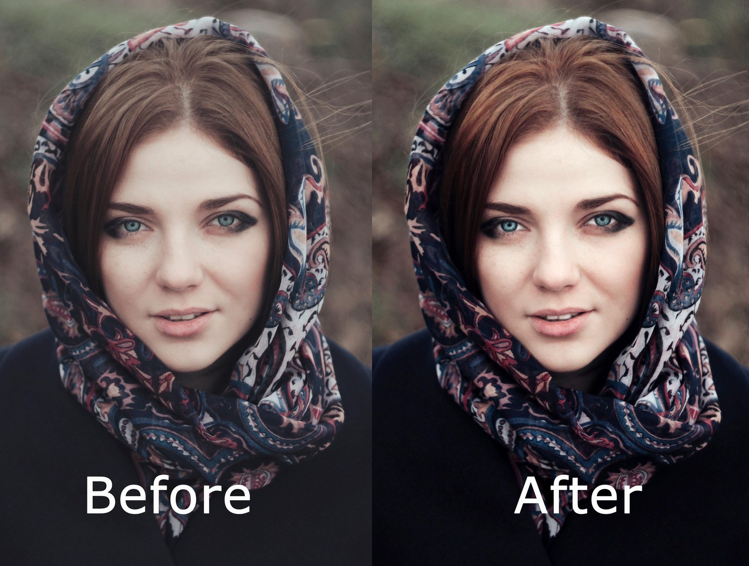 Photo Retouches - image 1 - student project