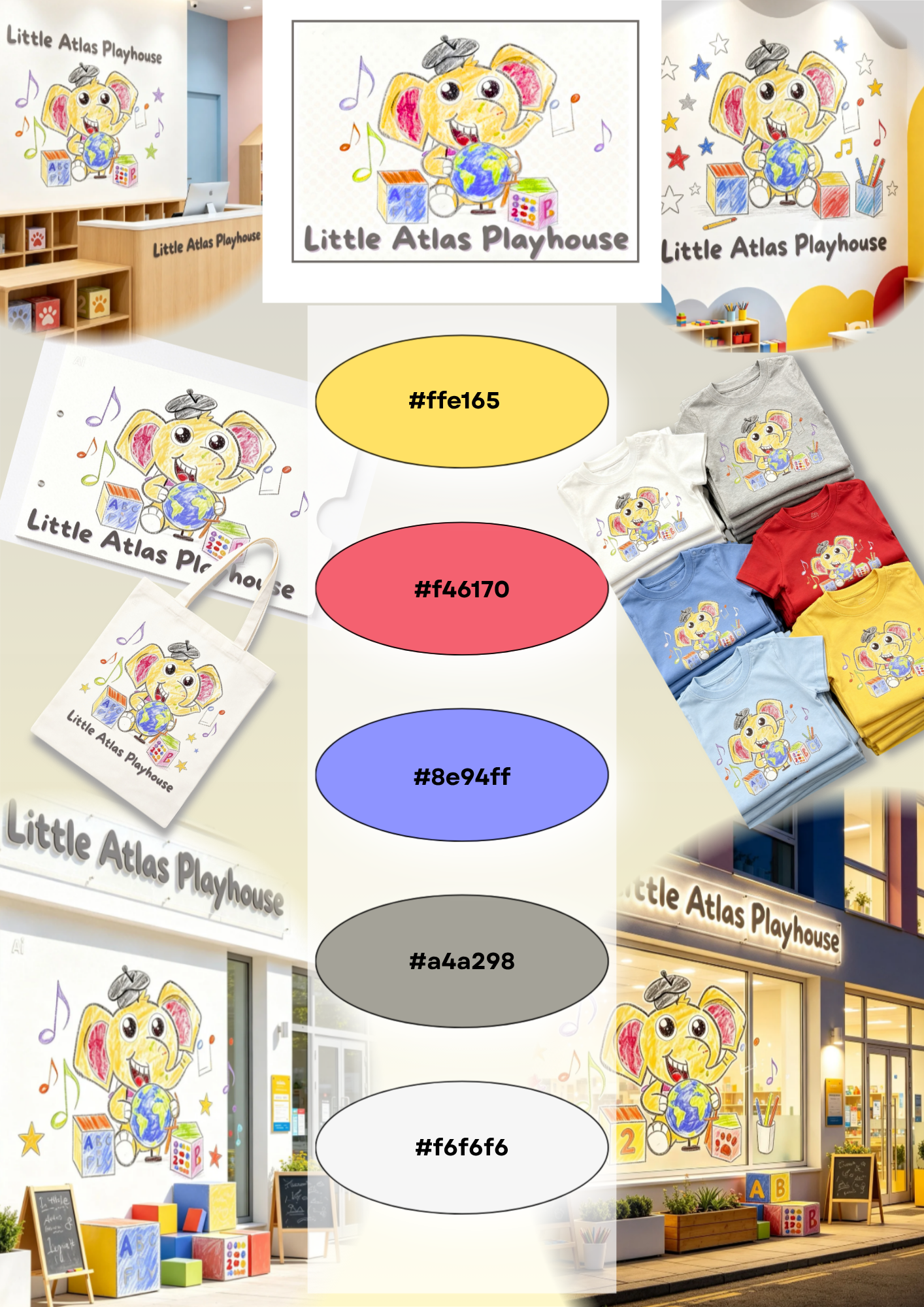 mens premium clothing and children's nursery - image 2 - student project