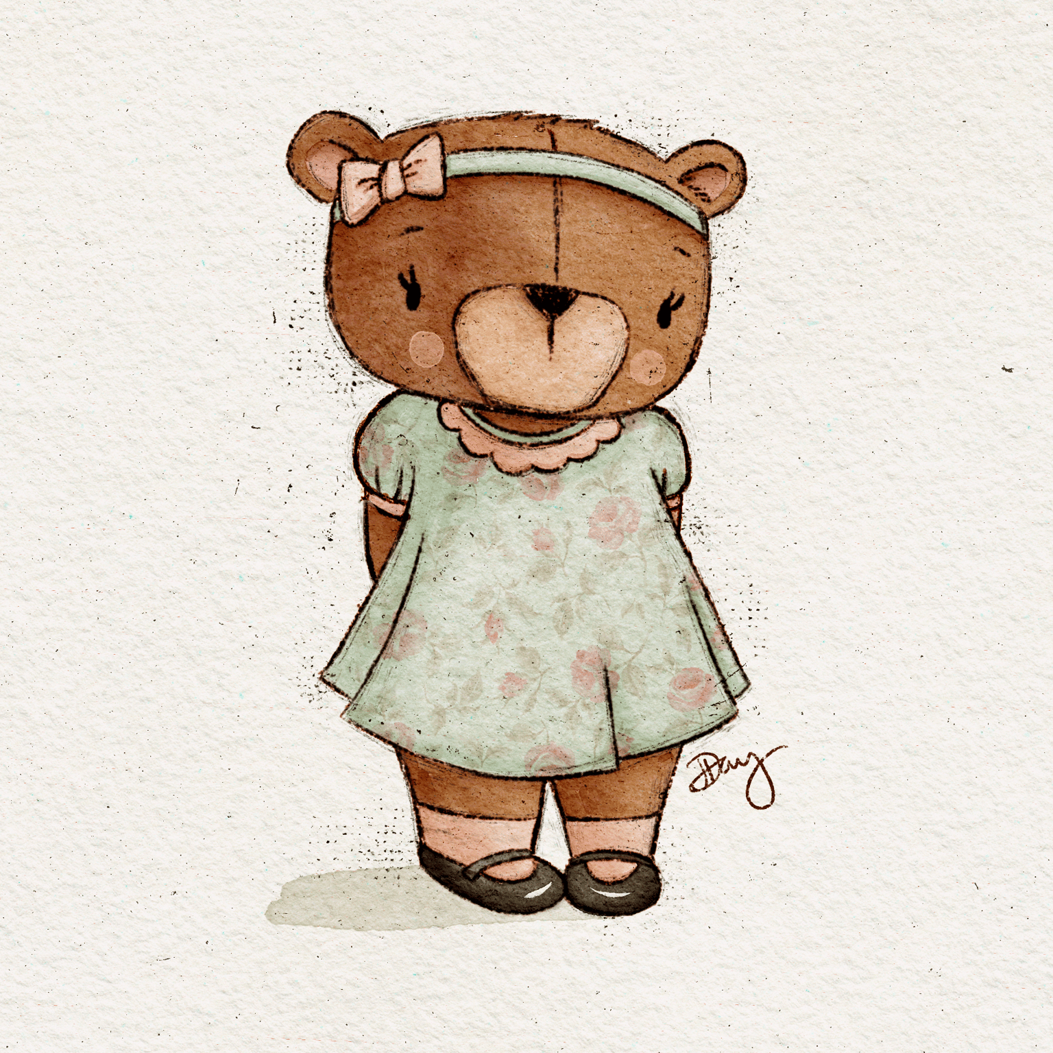 Little Vintage Bear - image 1 - student project