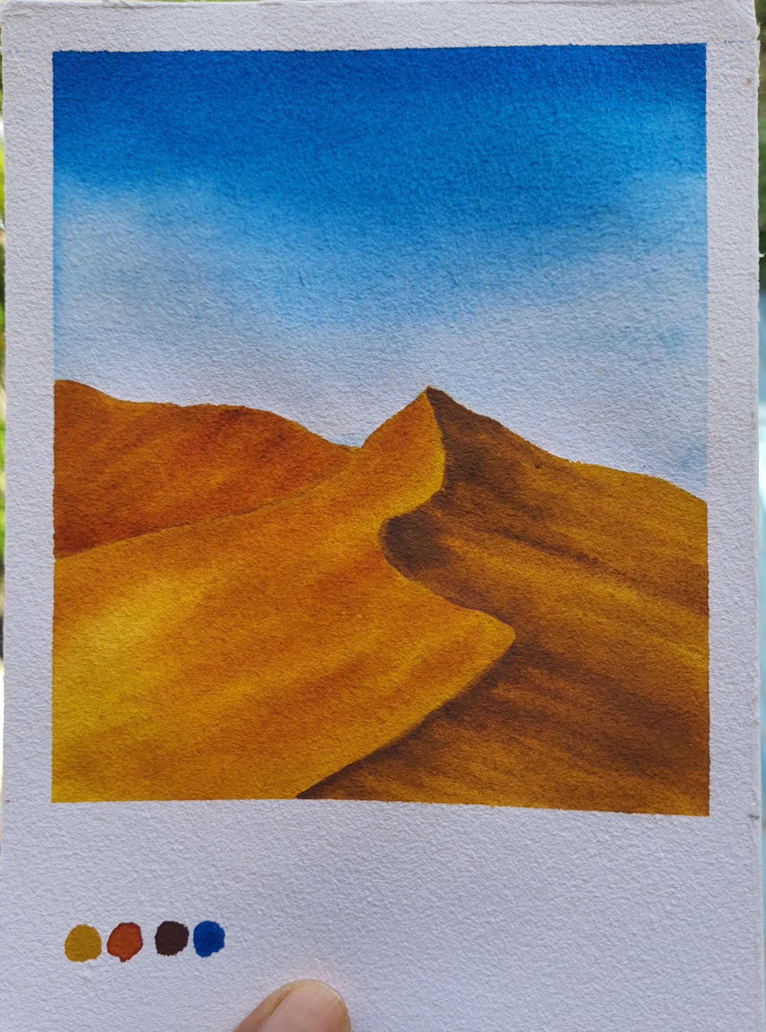 30 Days of Mini Watercolor Landscapes. .. !!! - image 20 - student project