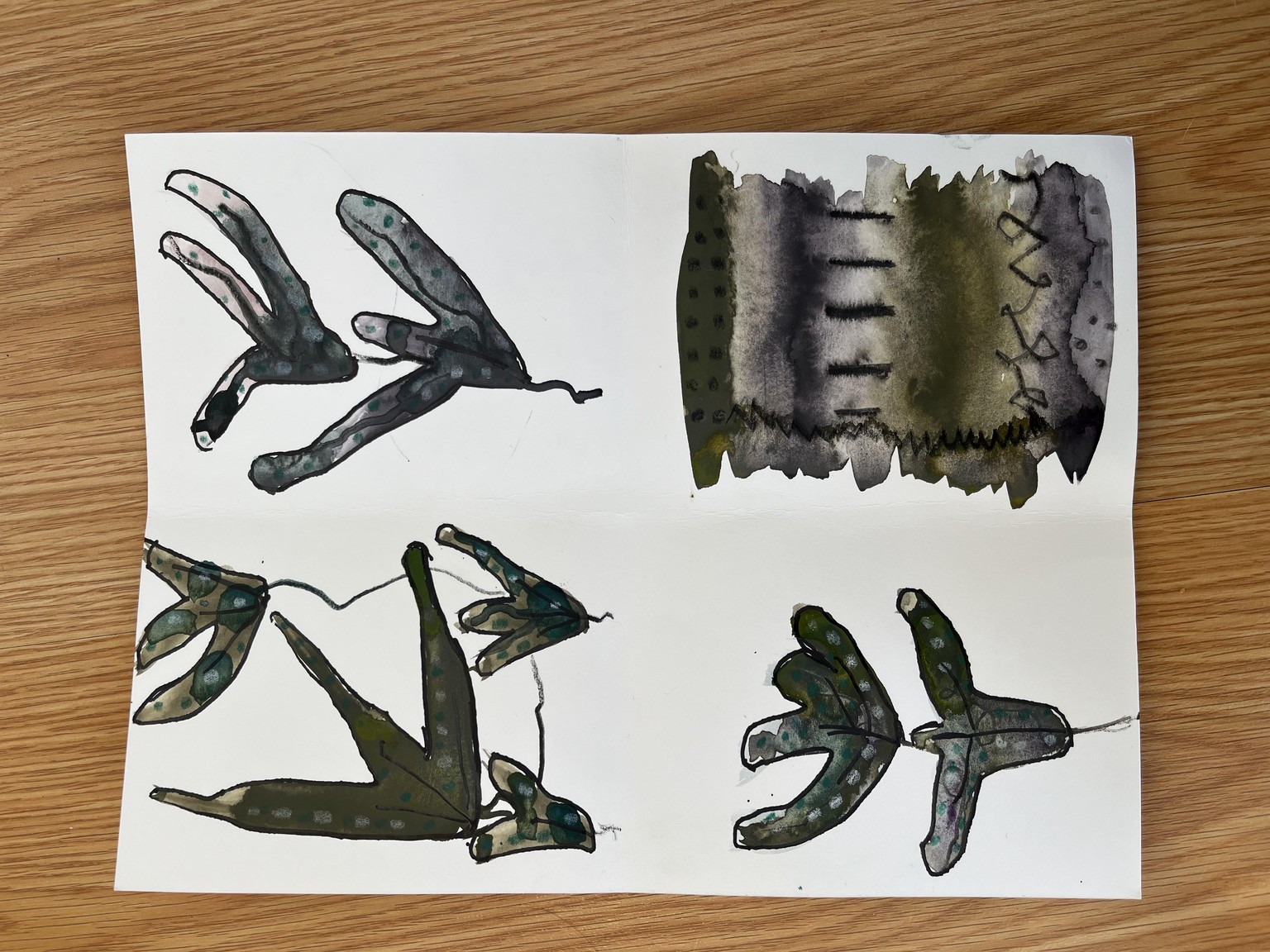 Graphite watercolors - image 4 - student project