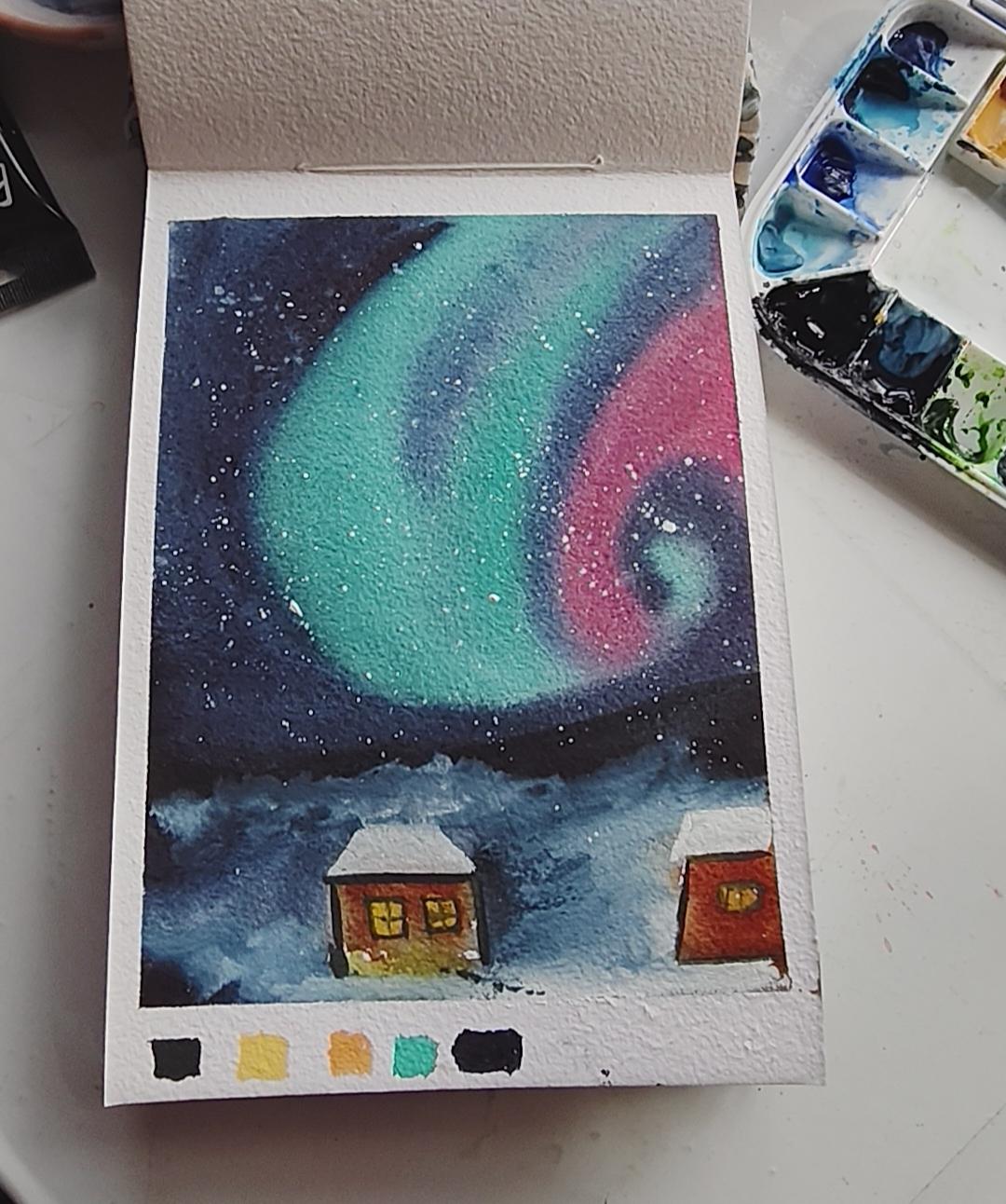 Snowy winter land - image 8 - student project