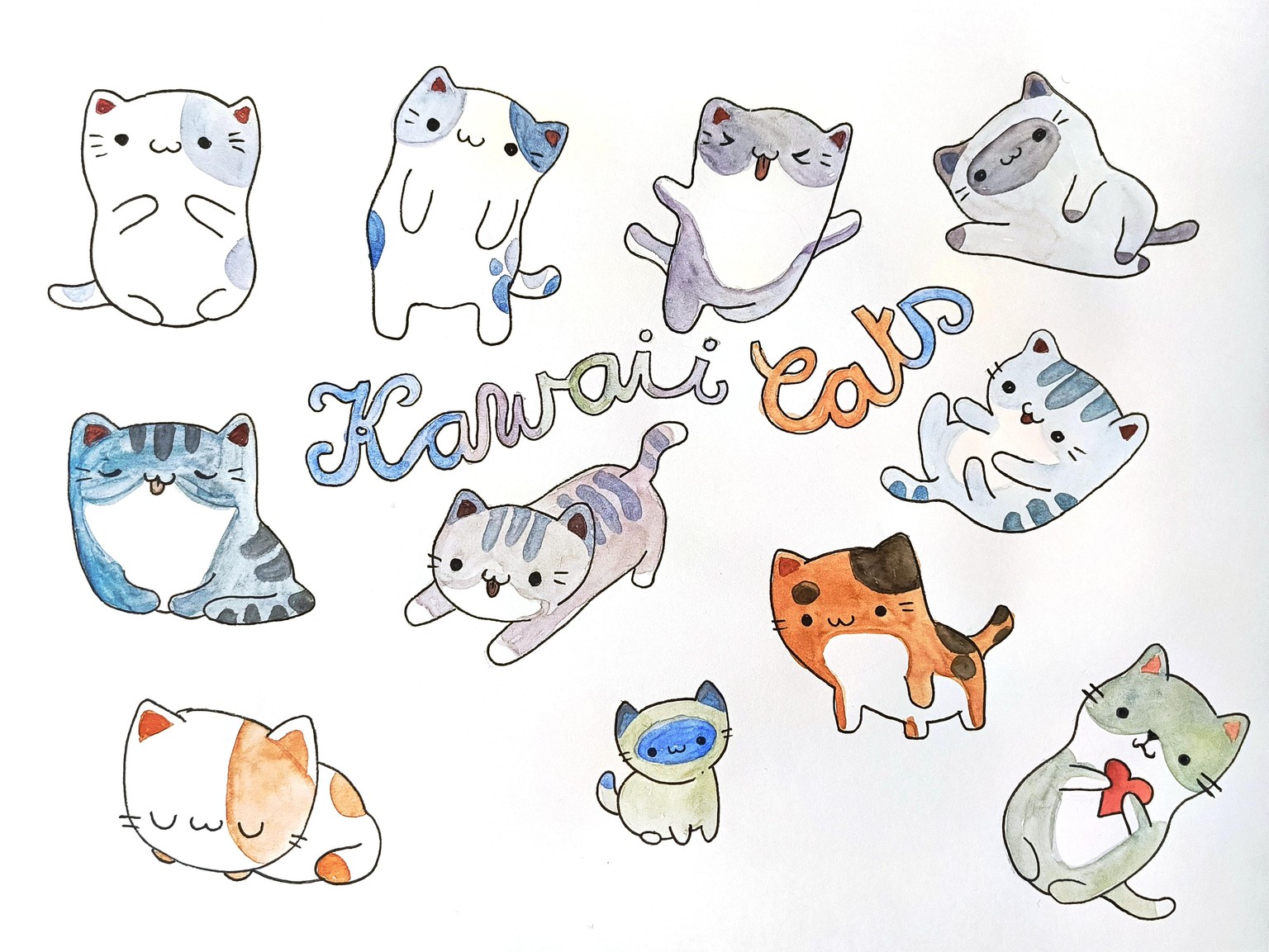 Kawaii Cats - image 1 - student project
