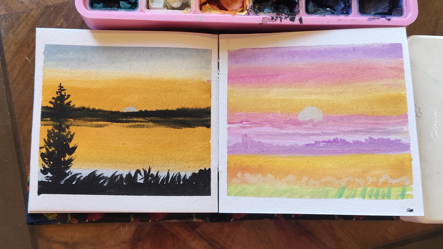 Gouache work - image 13 - student project